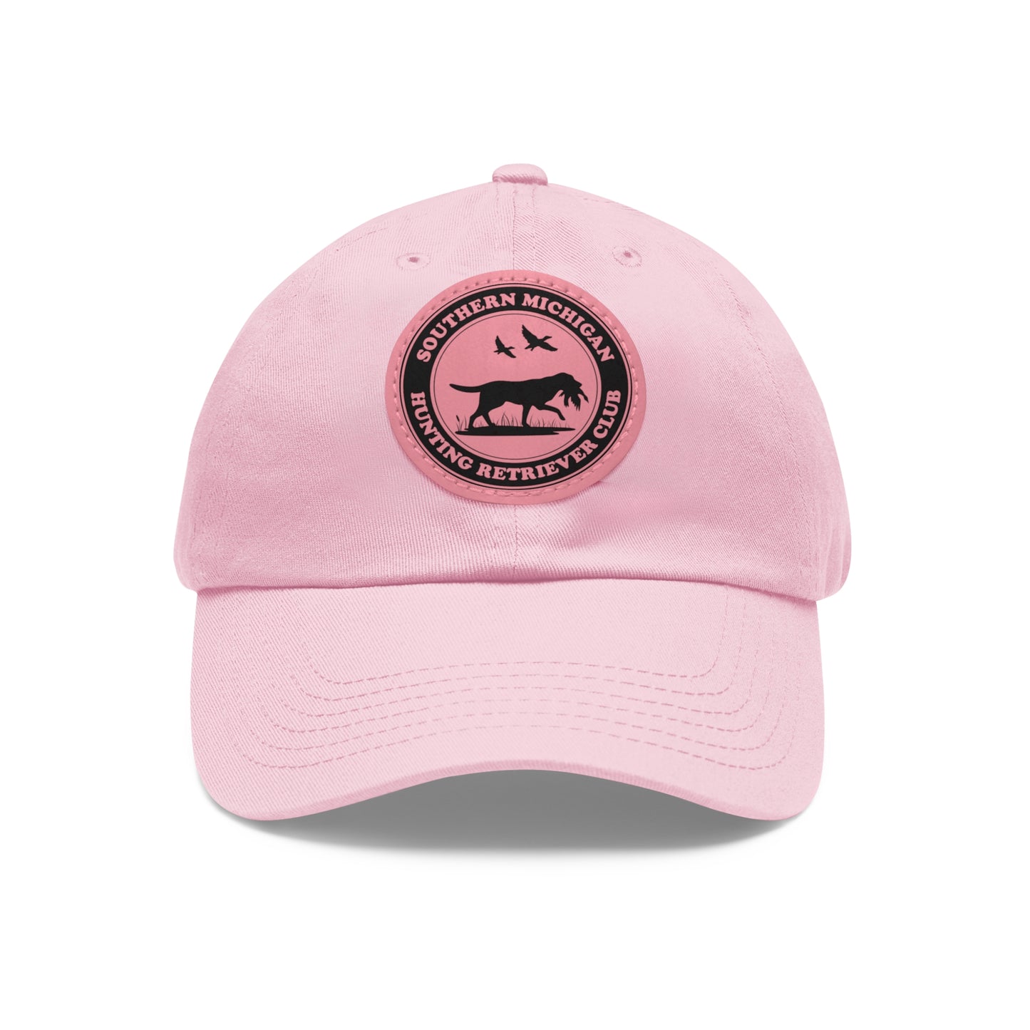 SEMISH Dad Hat with Leather Patch (Round)