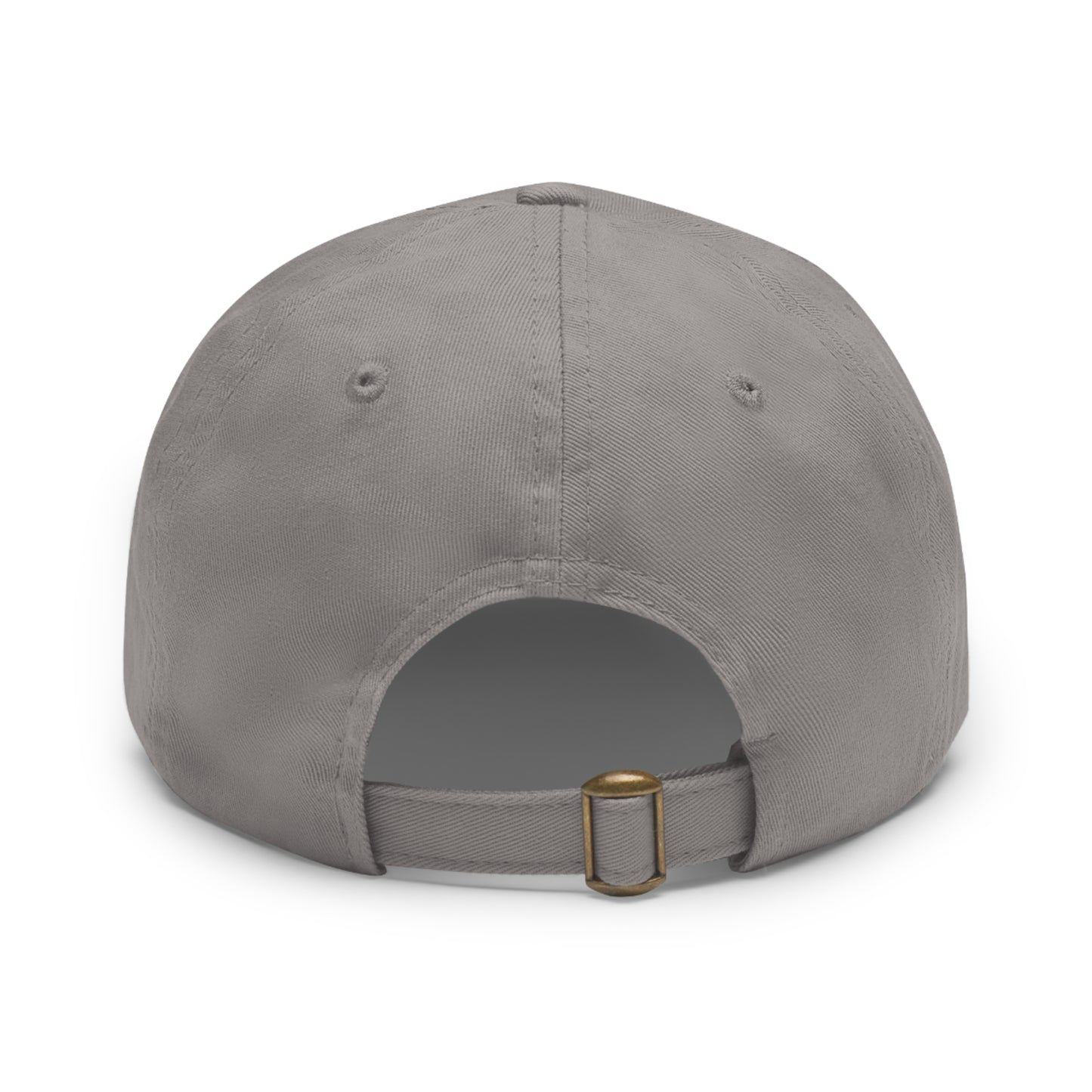 SEMISH Dad Hat with Leather Patch (Round)