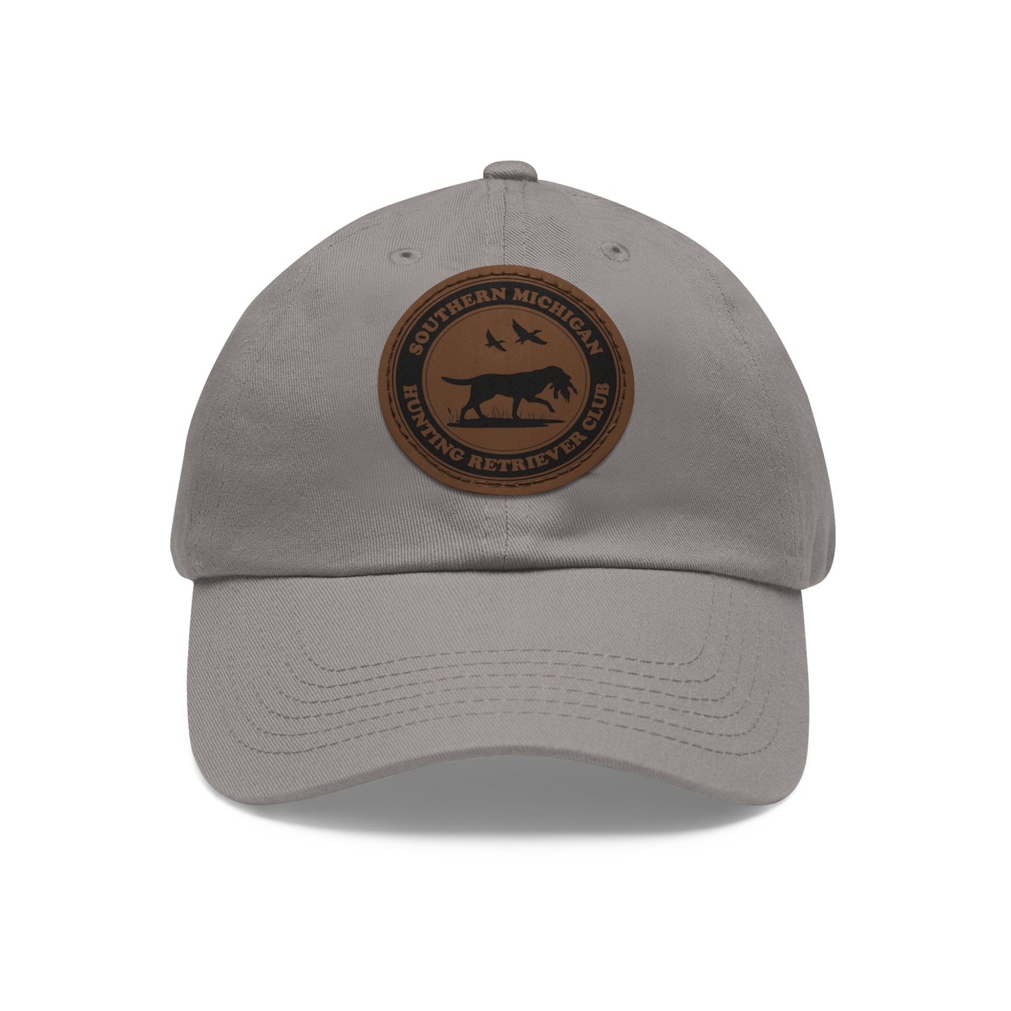 SEMISH Dad Hat with Leather Patch (Round)
