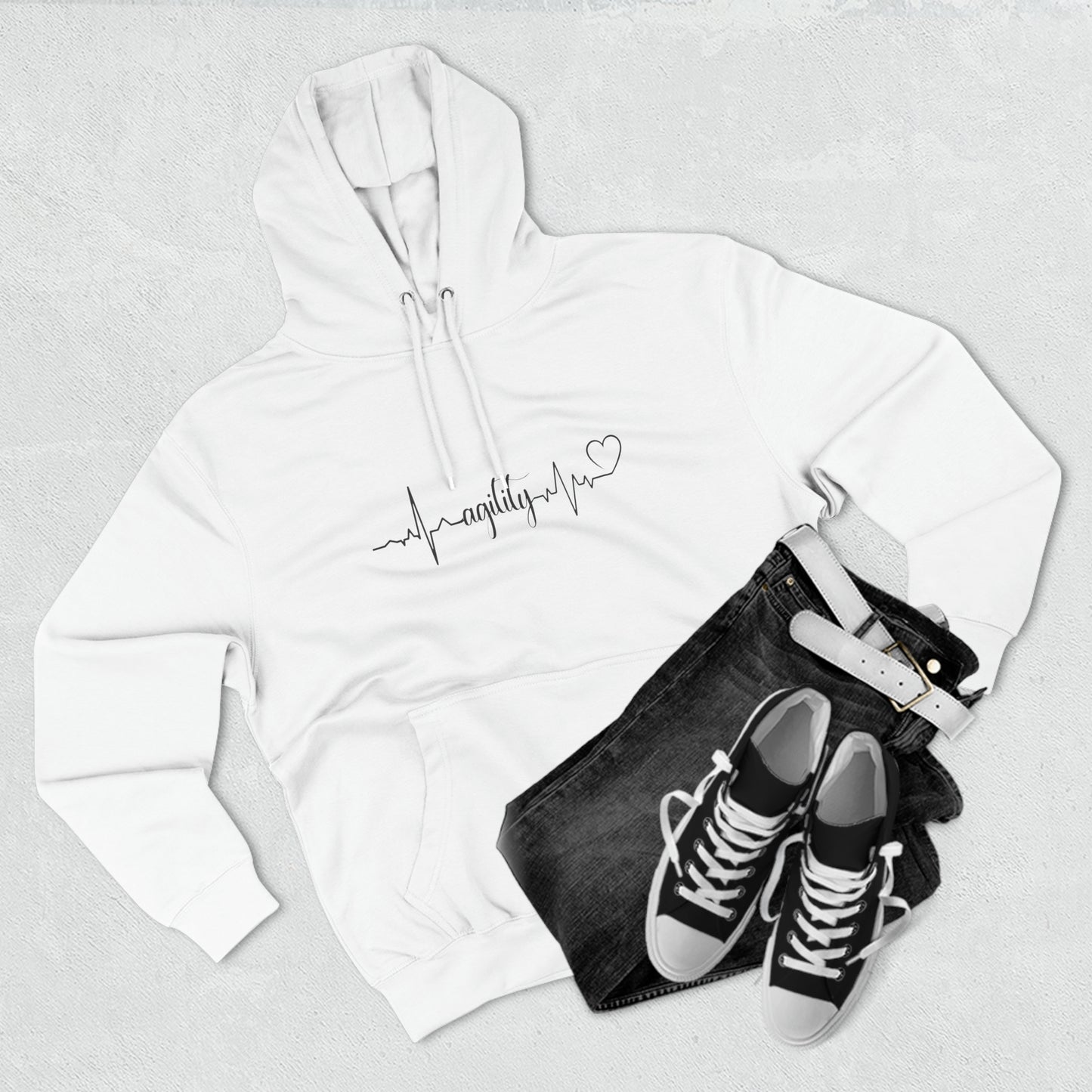Agility Heartbeat Pullover Hoodie