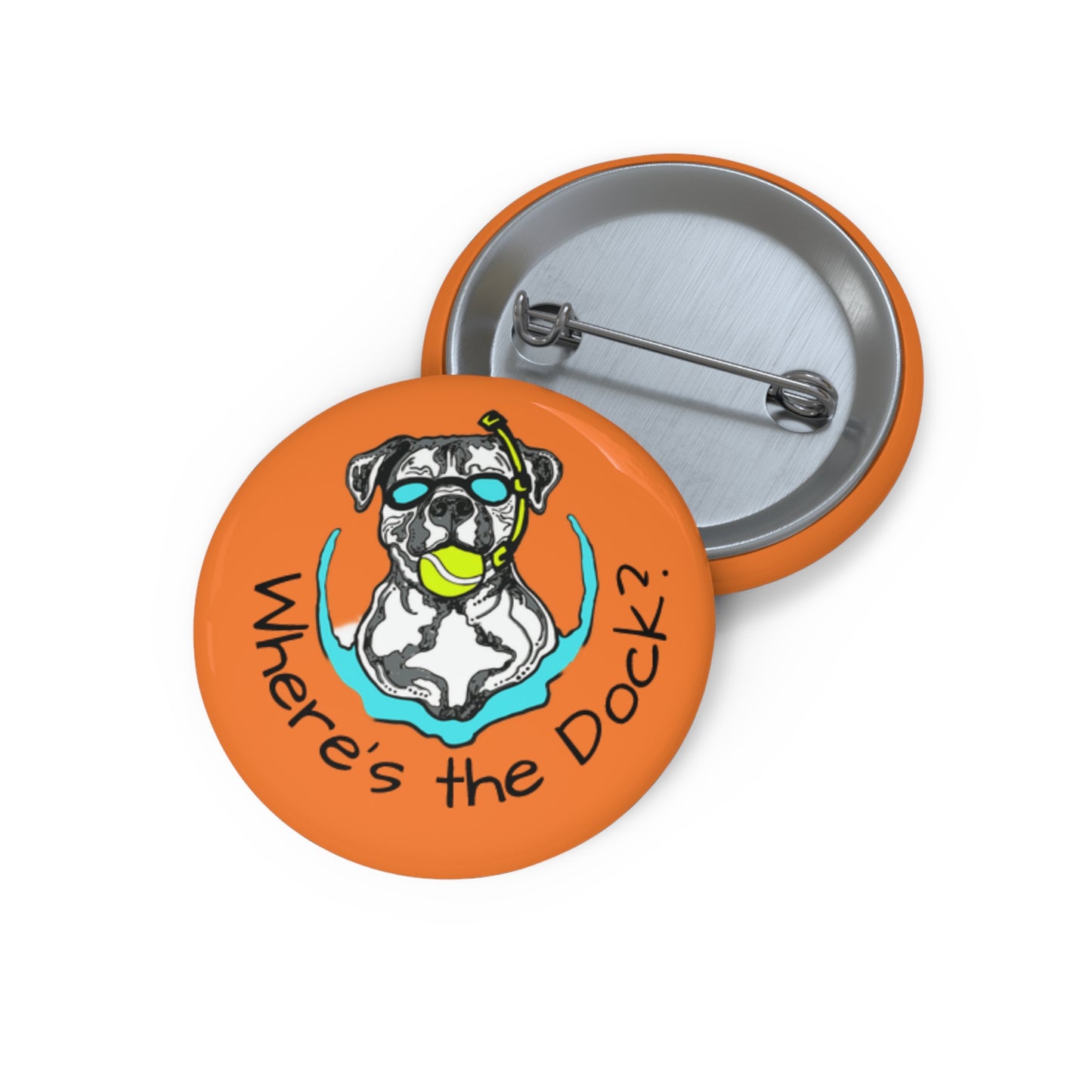 Where's the Dock? Button: Supporting Odin's Heart Foundation