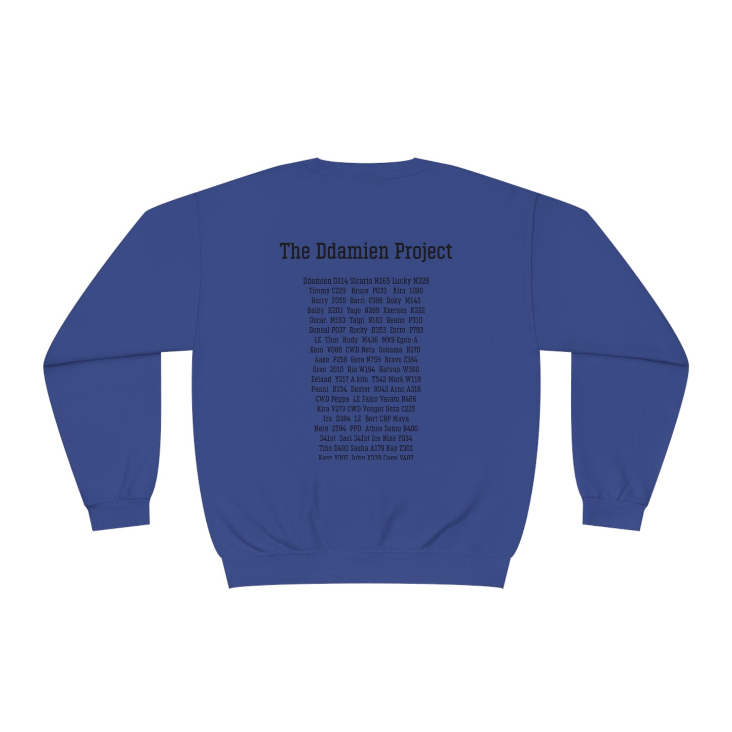 Printed Two Sided Unisex NuBlend® Crewneck Sweatshirt