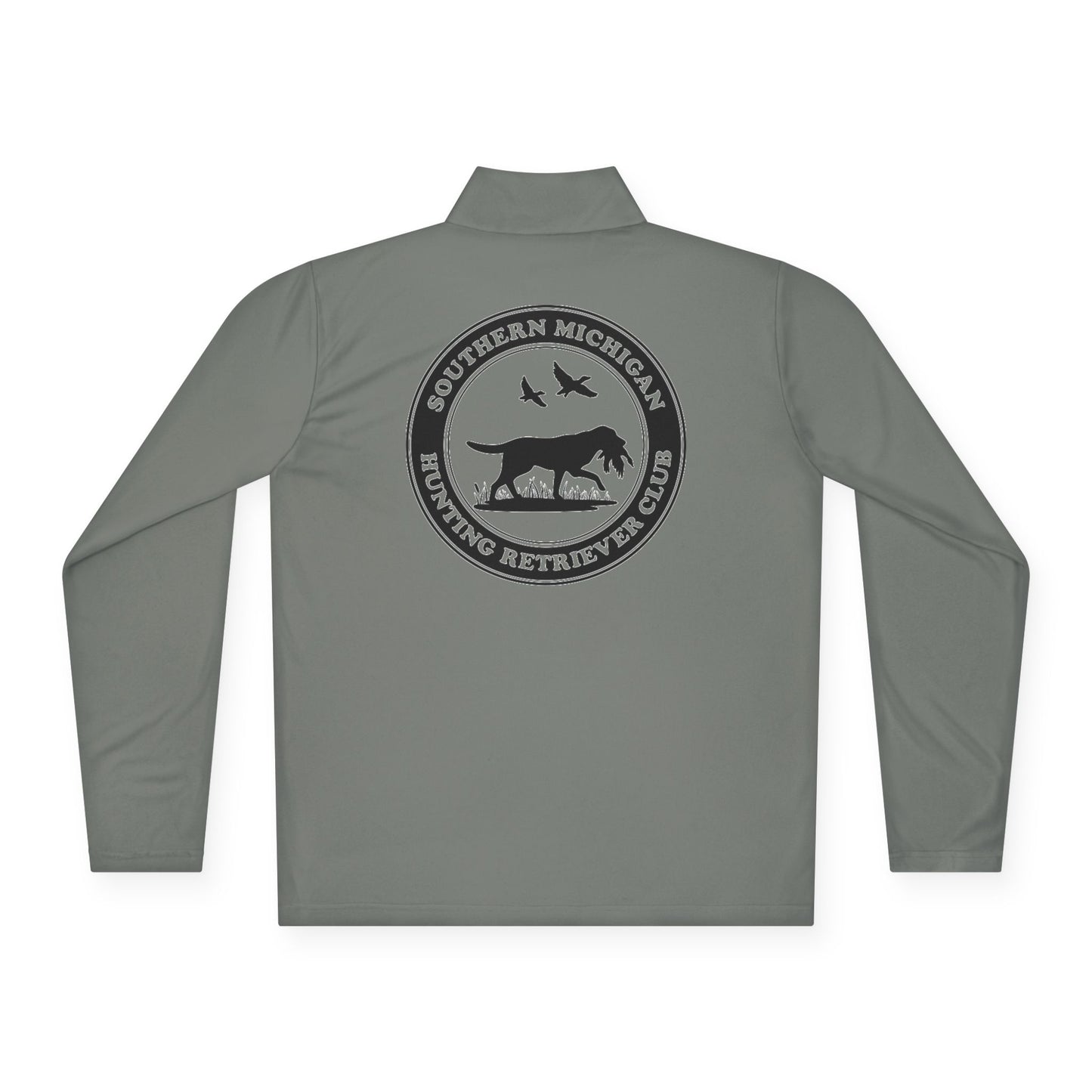 SMIHRC Front Printed Left Chest Unisex Quarter-Zip Pullover