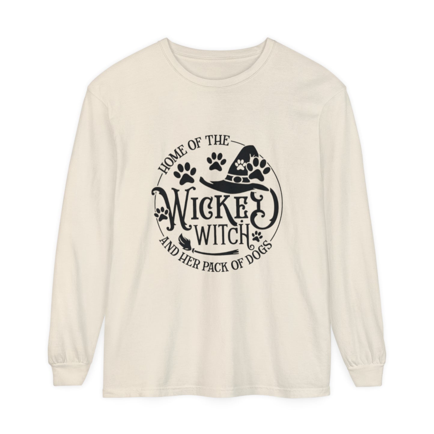 Unisex Garment-dyed Long Sleeve T-Shirt