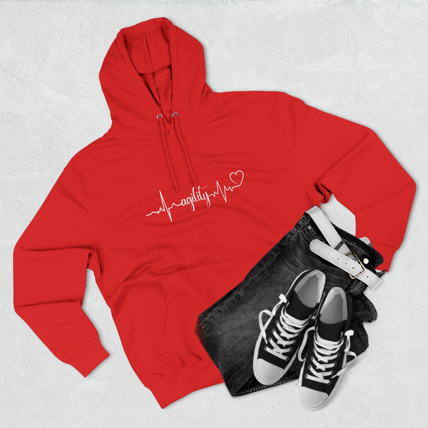 Agility Heartbeat Pullover Hoodie
