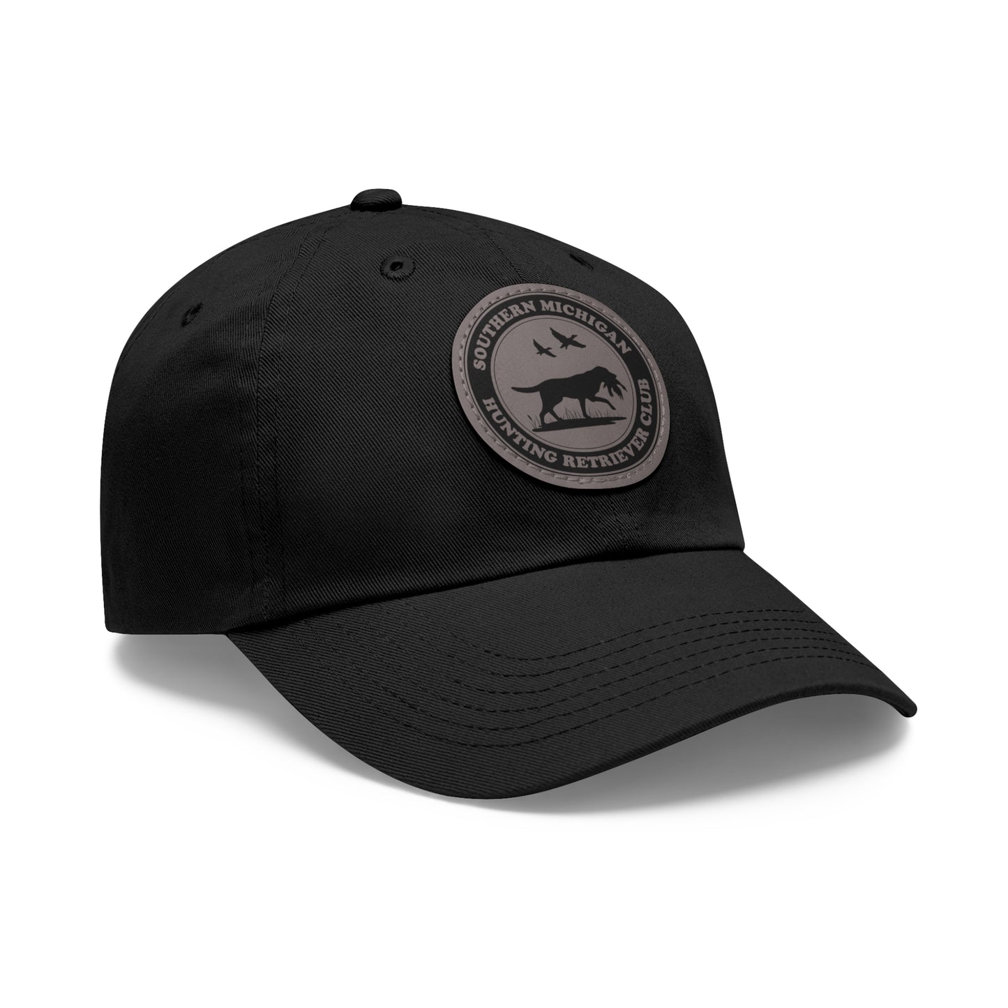 SEMISH Dad Hat with Leather Patch (Round)