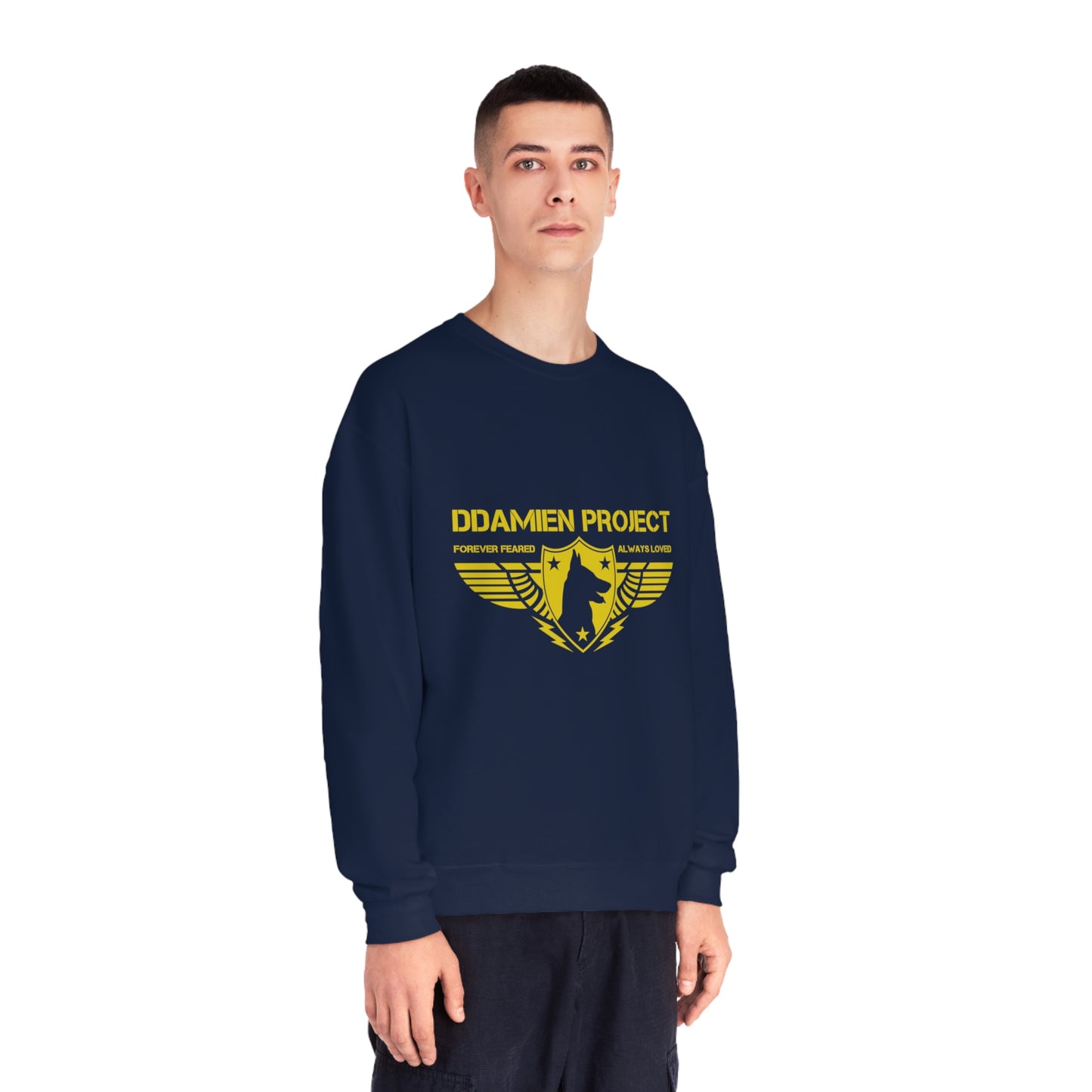Printed Two Sided Unisex NuBlend® Crewneck Sweatshirt
