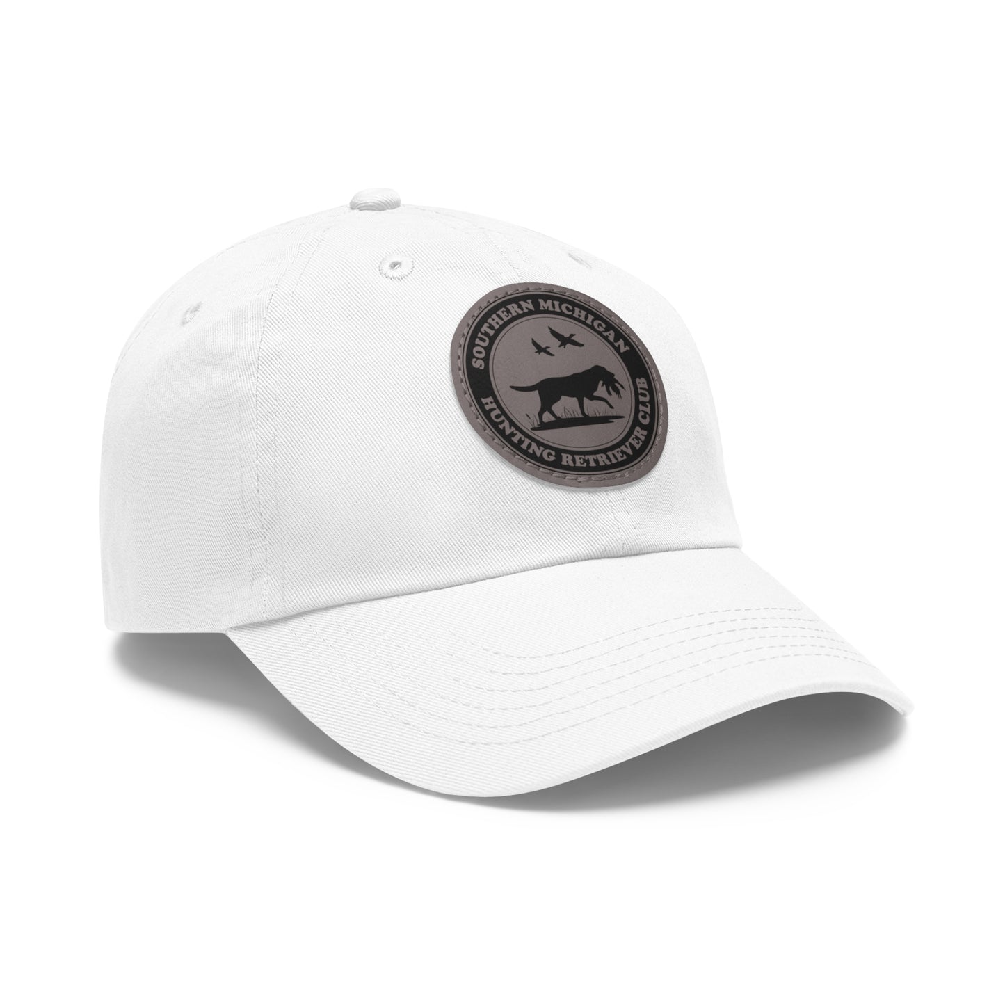 SEMISH Dad Hat with Leather Patch (Round)