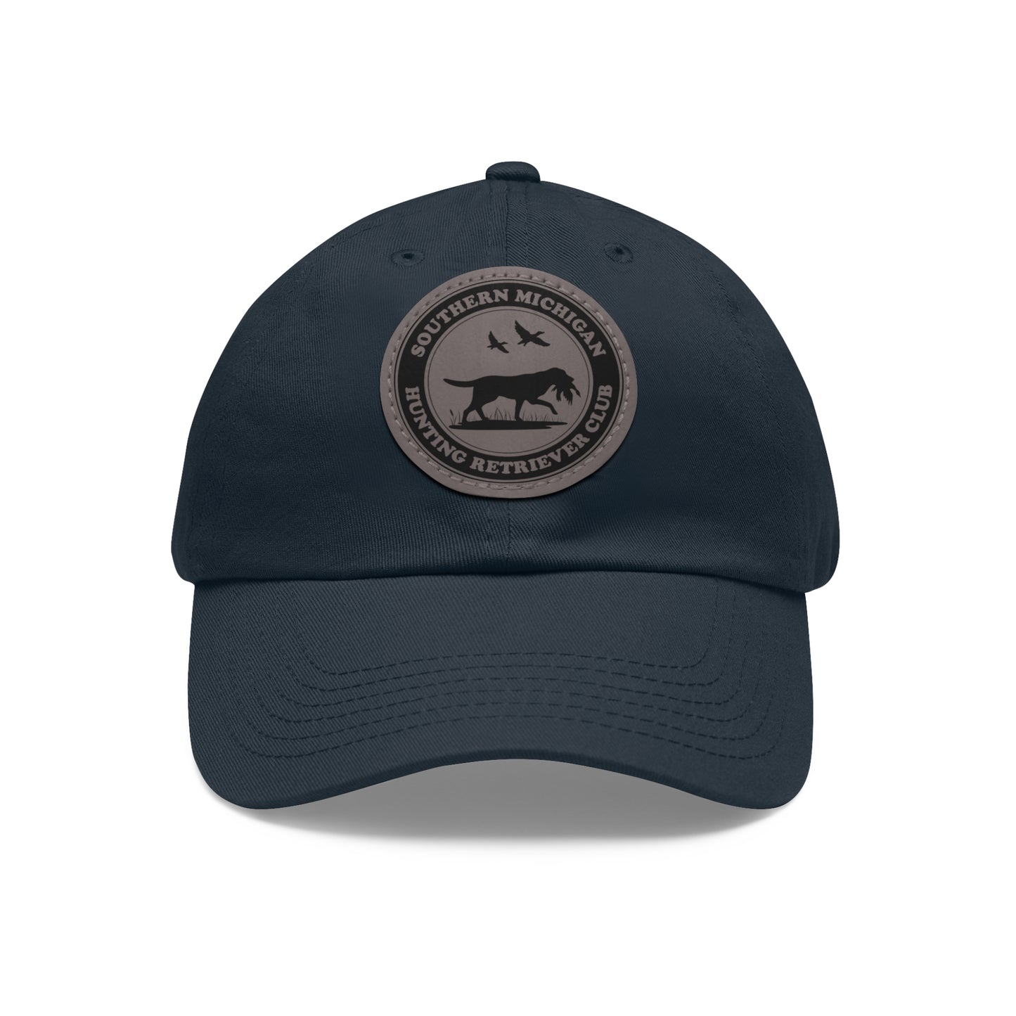 SEMISH Dad Hat with Leather Patch (Round)