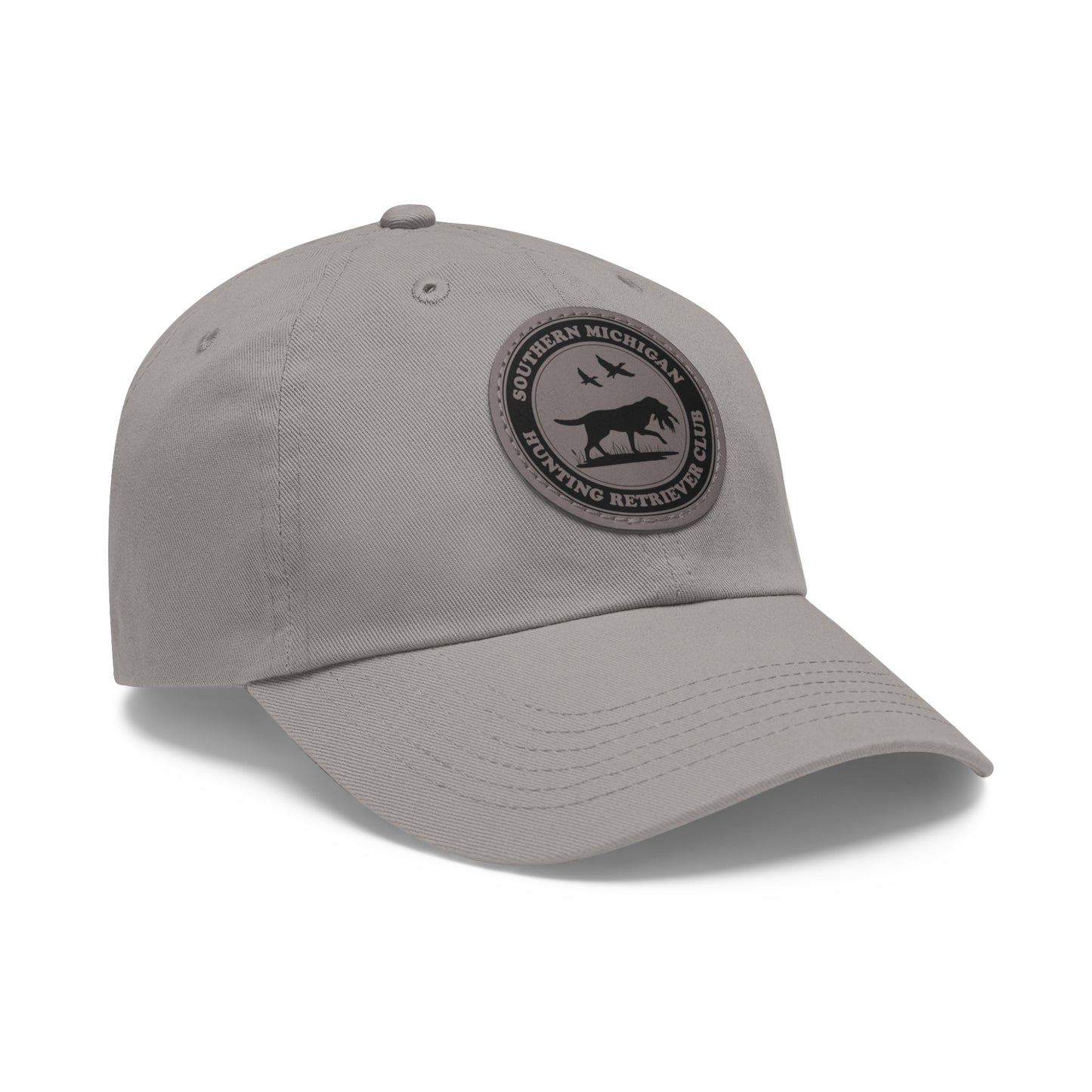 SEMISH Dad Hat with Leather Patch (Round)