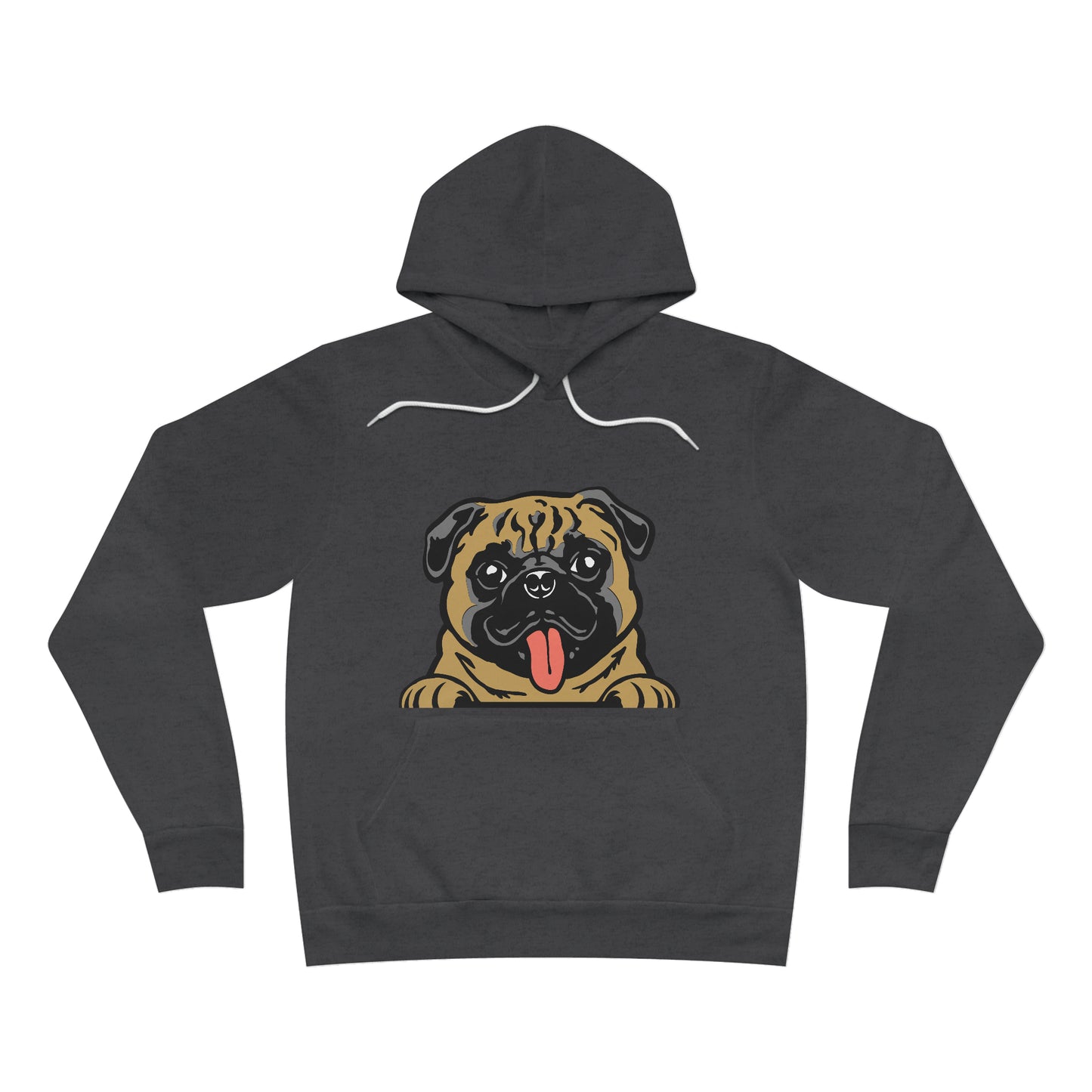 Pug Peak Fleece Pullover Hoodie