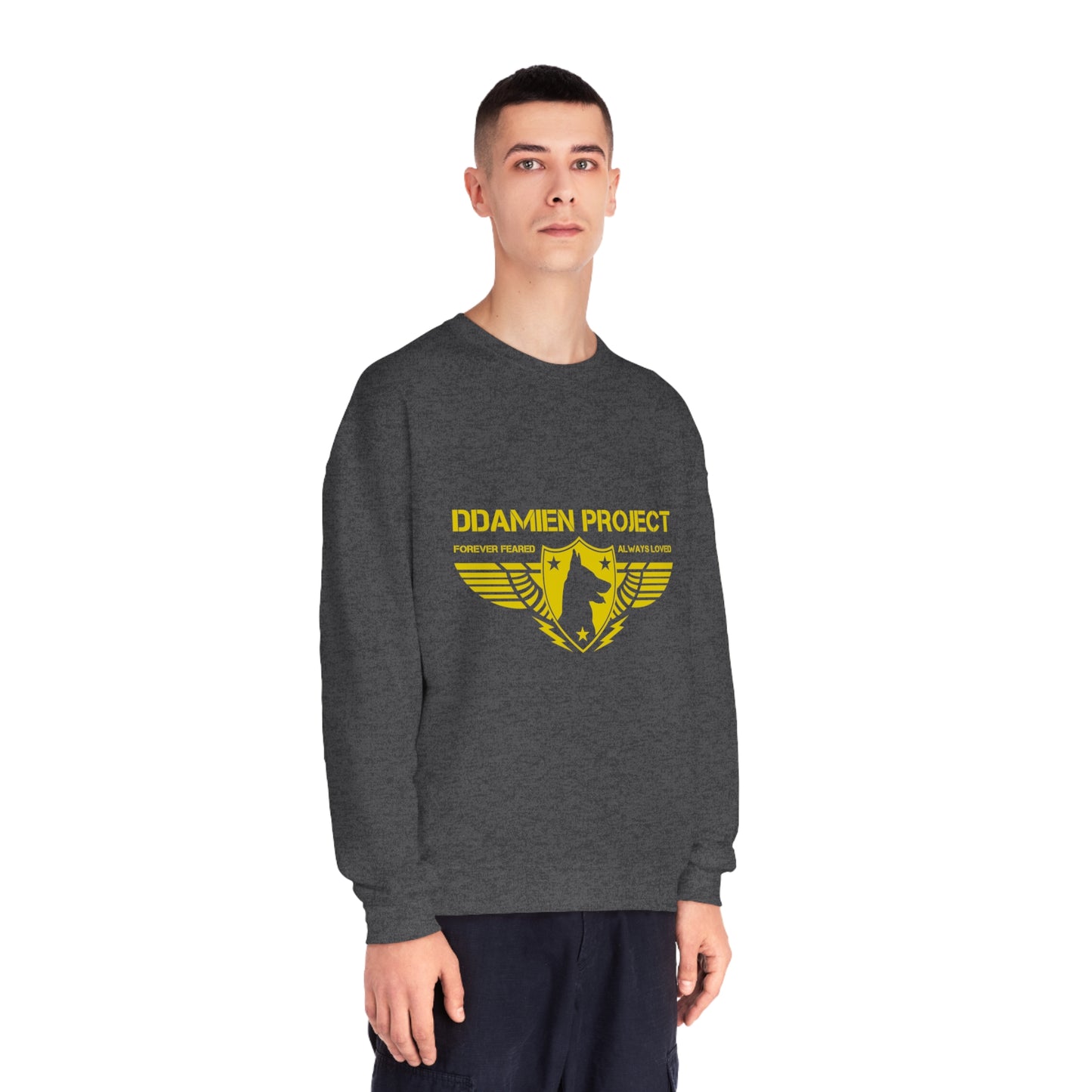 Printed Two Sided Unisex NuBlend® Crewneck Sweatshirt