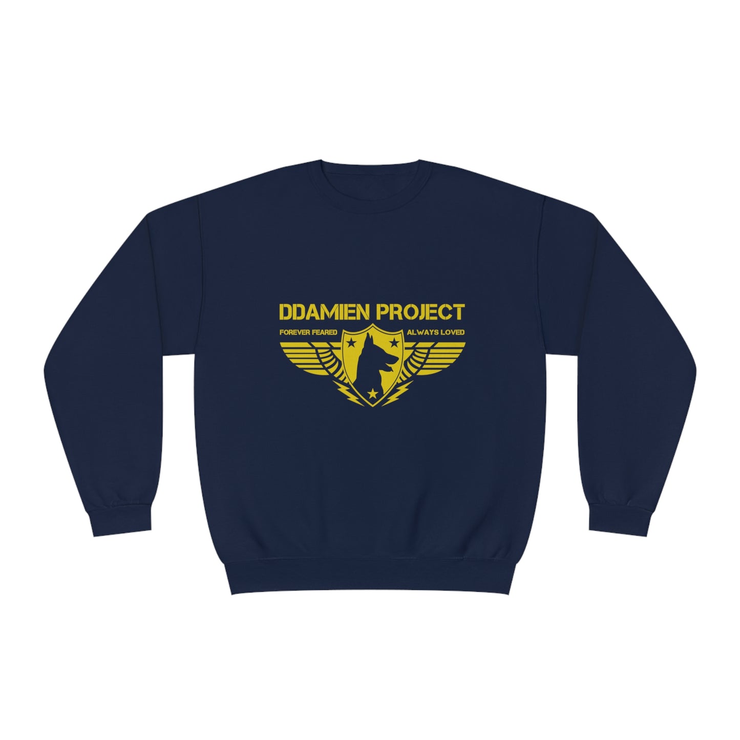 Printed Two Sided Unisex NuBlend® Crewneck Sweatshirt