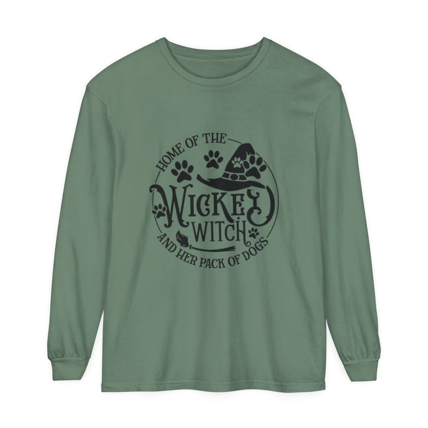 Unisex Garment-dyed Long Sleeve T-Shirt