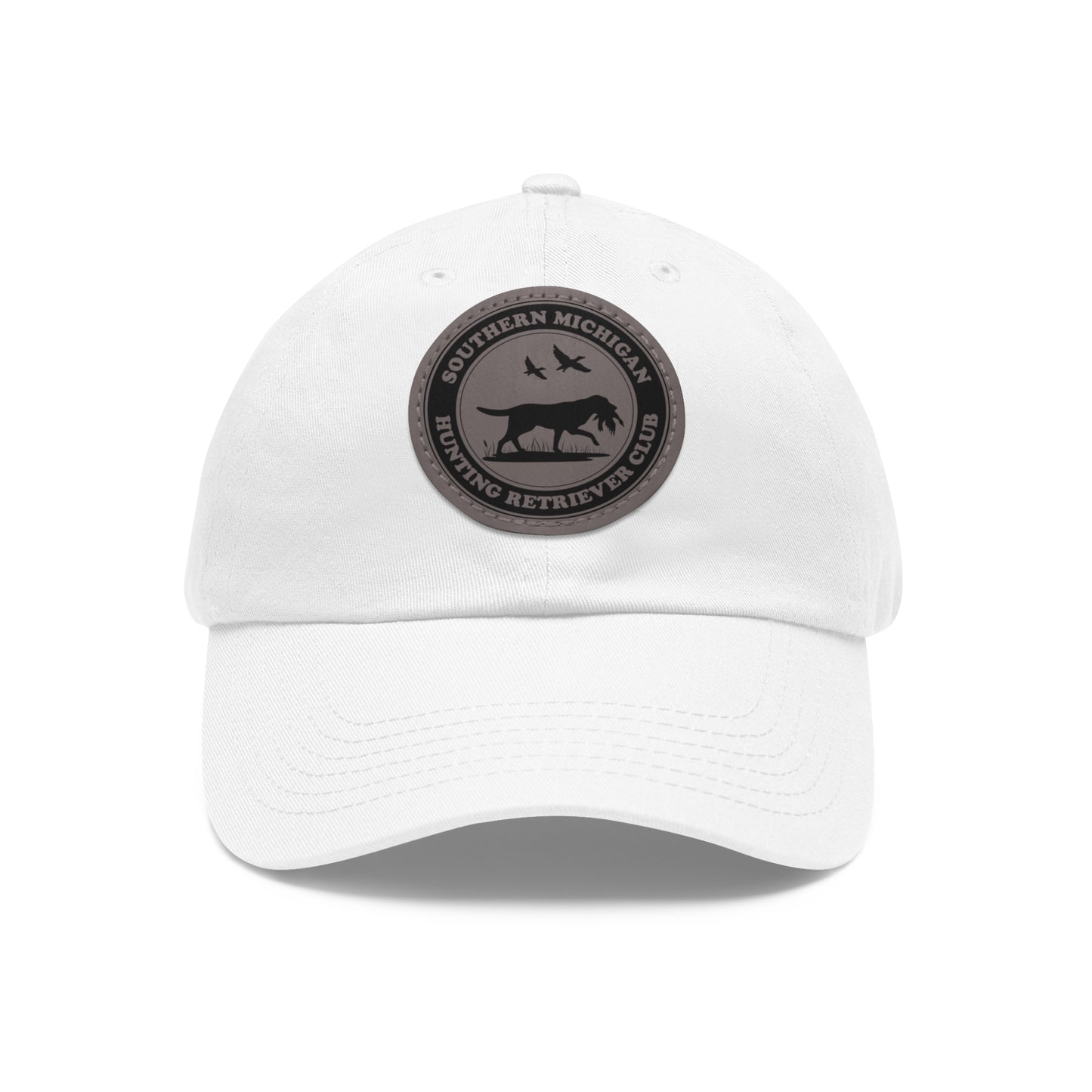 SEMISH Dad Hat with Leather Patch (Round)
