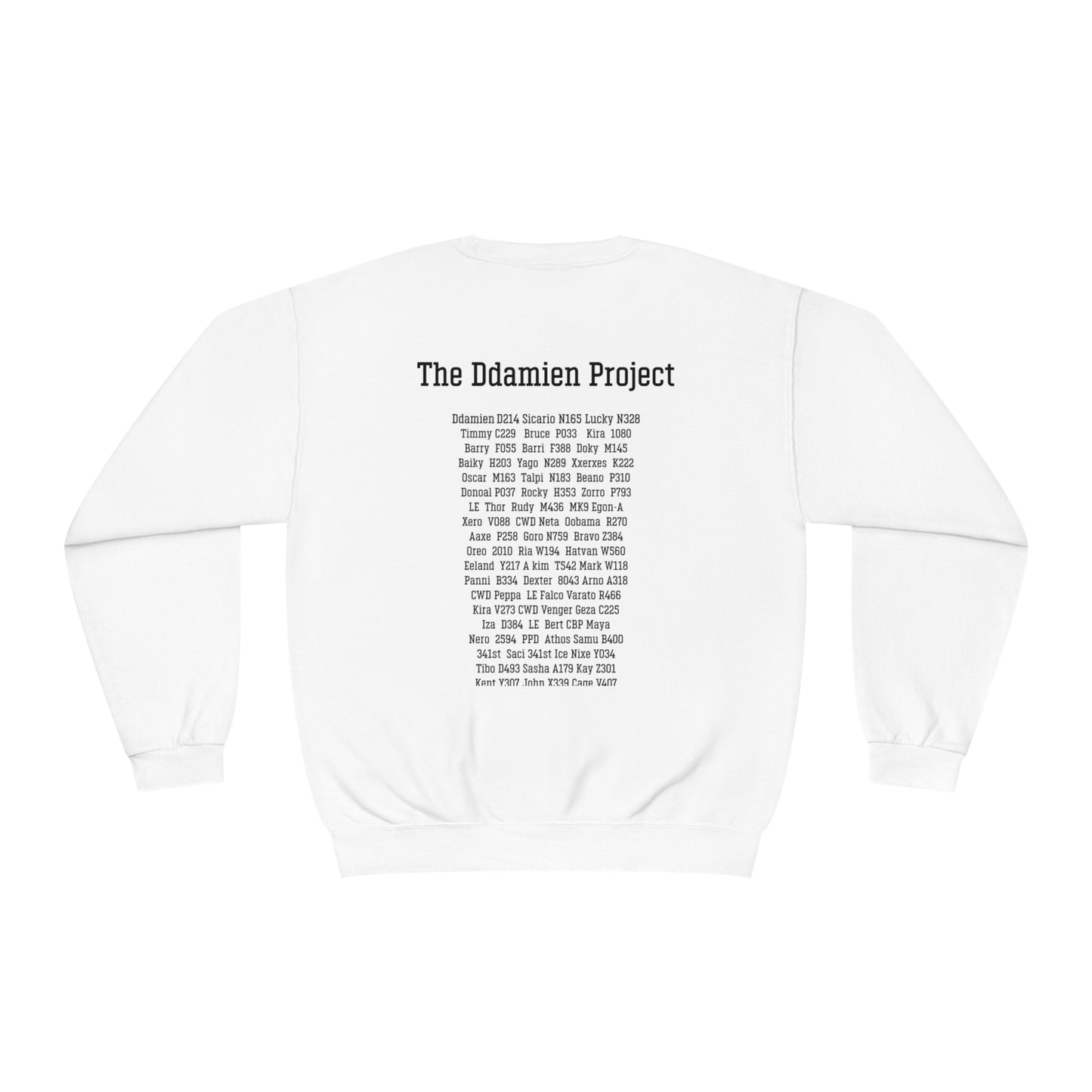 Printed Two Sided Unisex NuBlend® Crewneck Sweatshirt