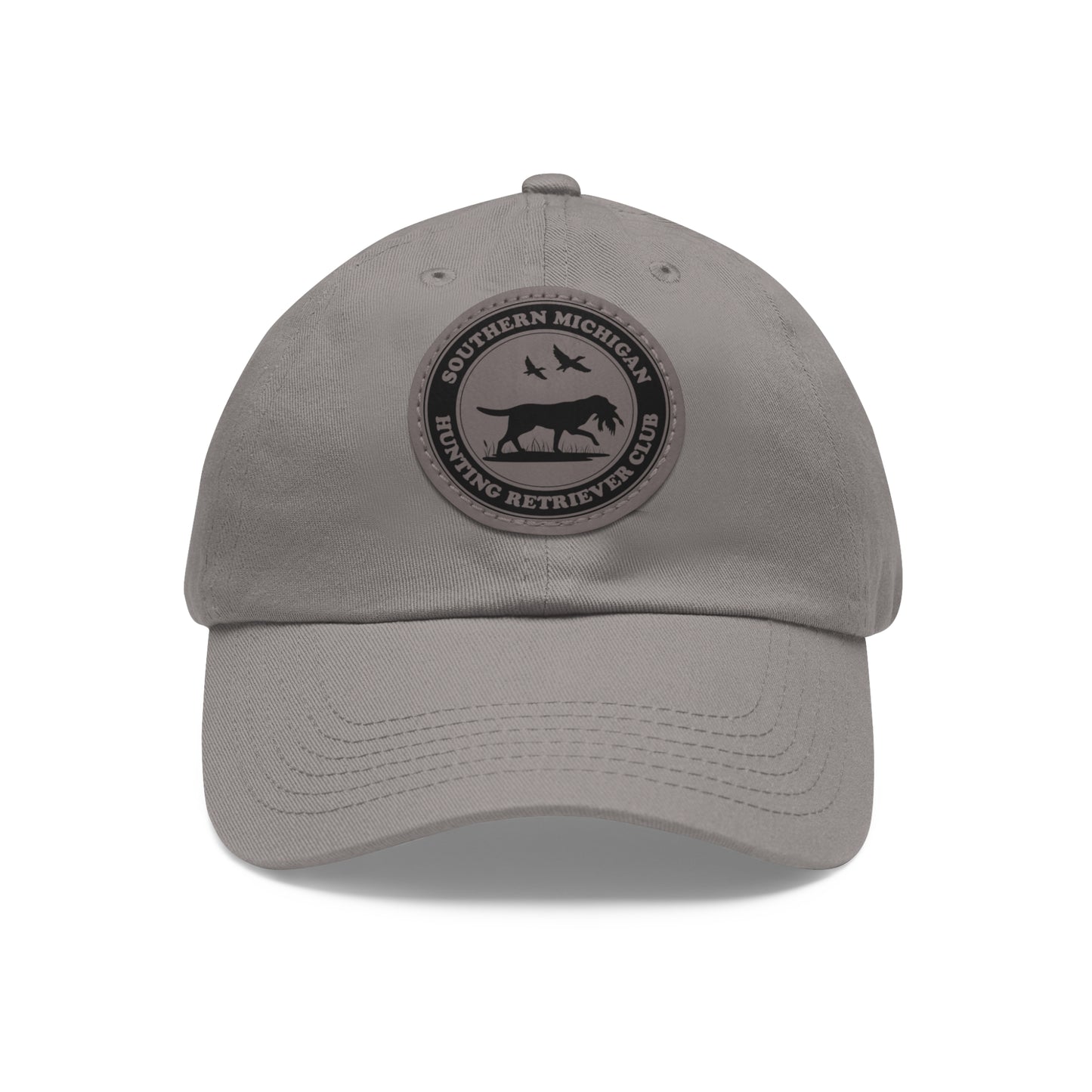 SEMISH Dad Hat with Leather Patch (Round)