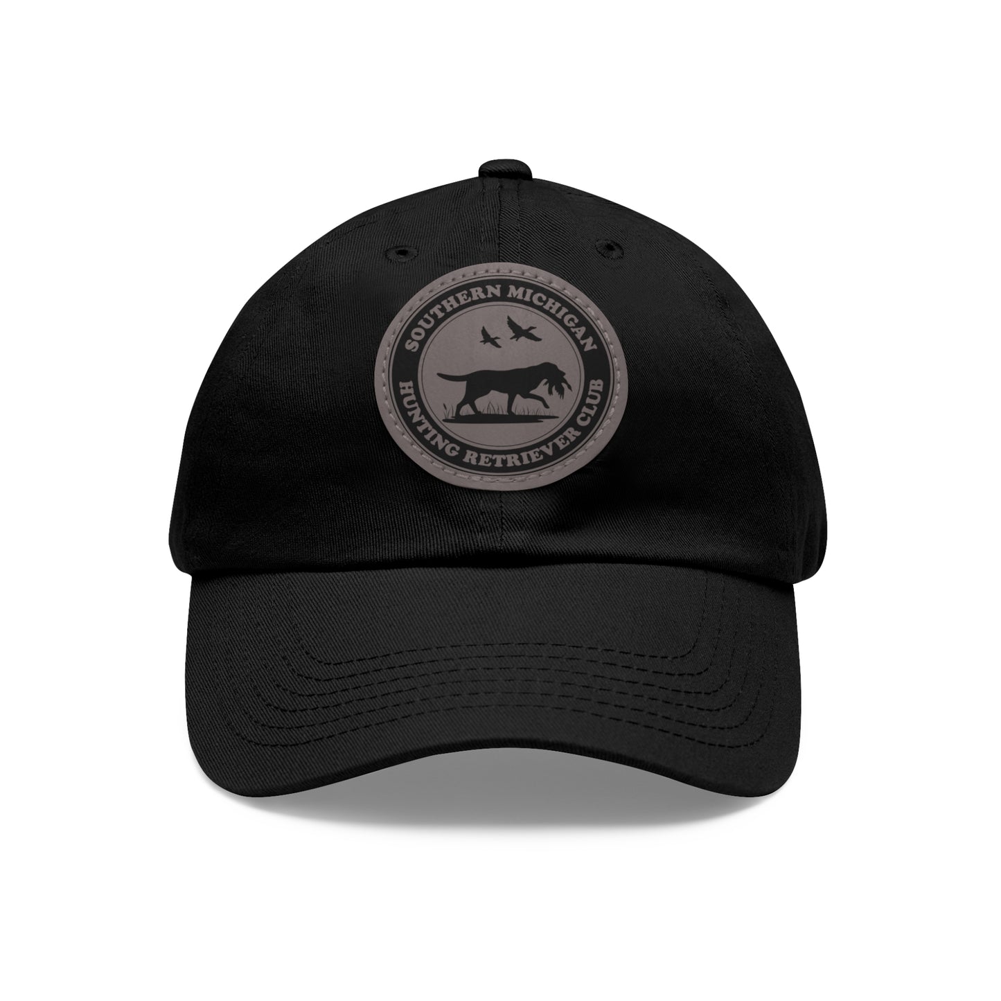 SEMISH Dad Hat with Leather Patch (Round)
