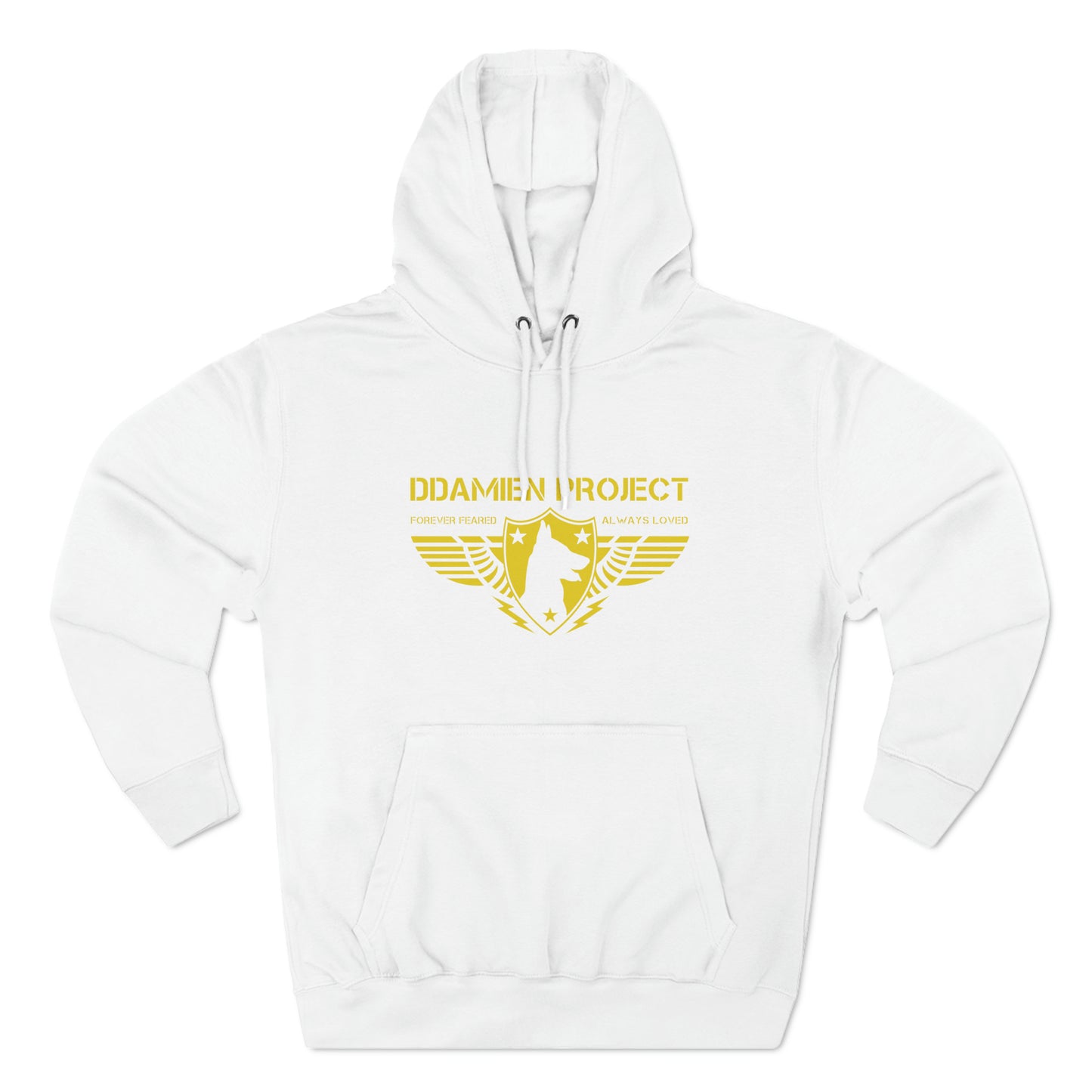 Printed One Side Unisex Premium Pullover Hoodie