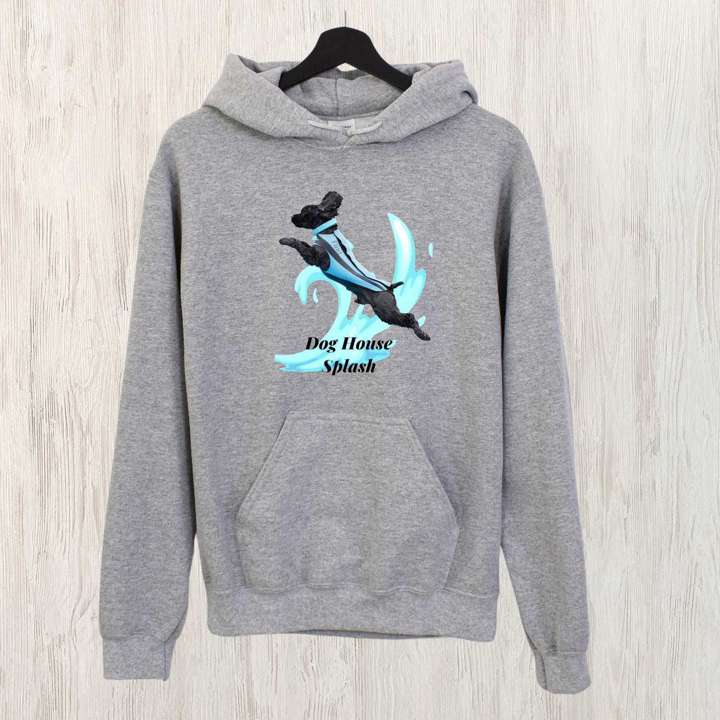 Dog House Splash Hoodie Sweatshirt