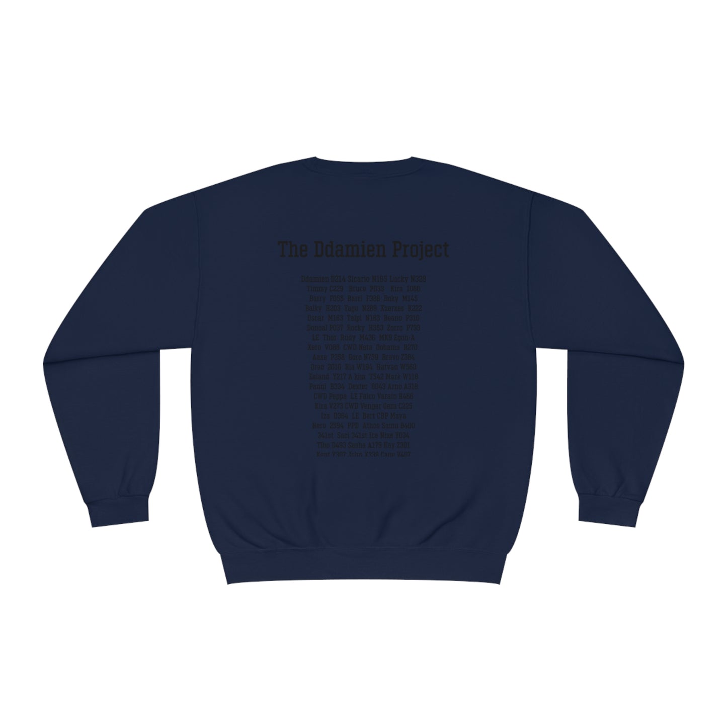 Printed Two Sided Unisex NuBlend® Crewneck Sweatshirt