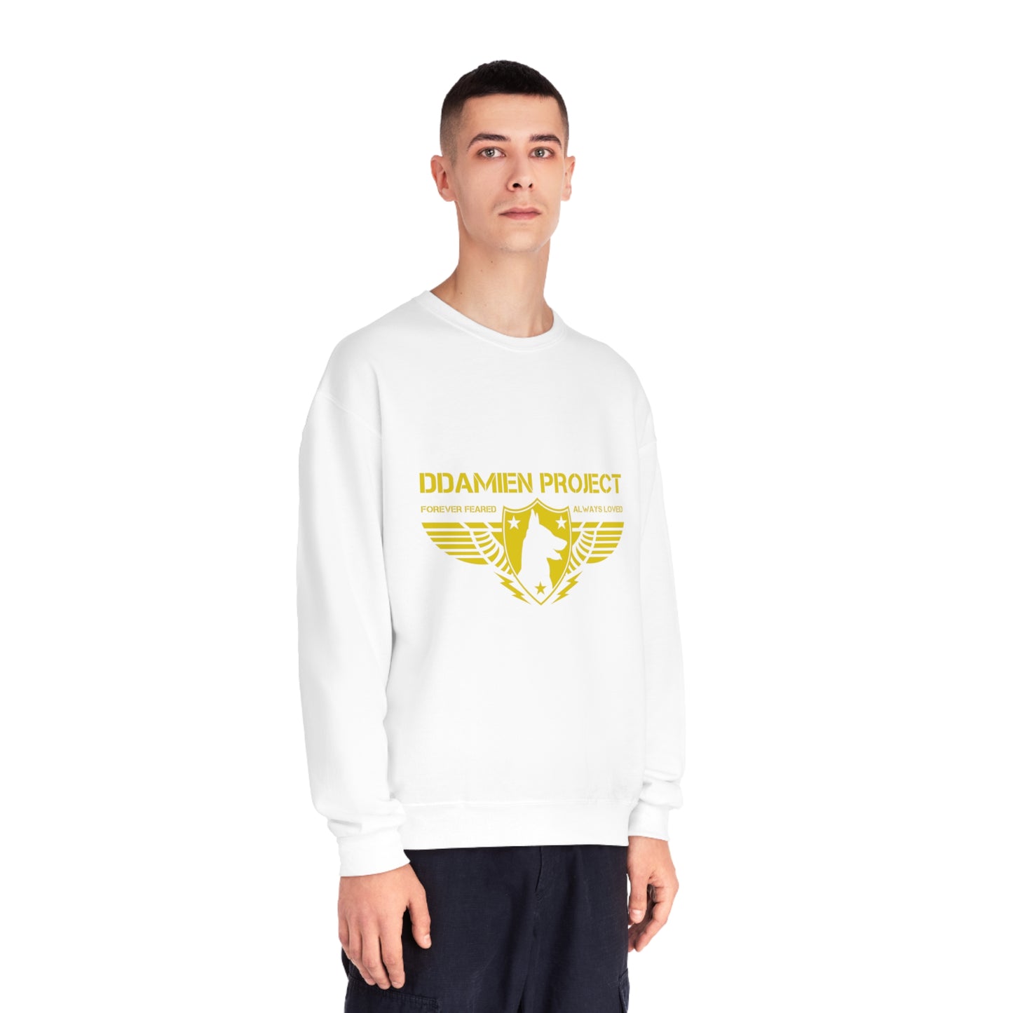 Printed Two Sided Unisex NuBlend® Crewneck Sweatshirt