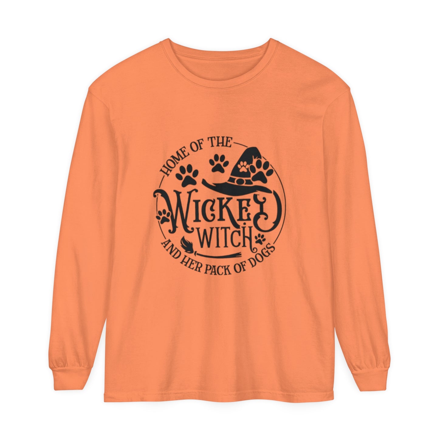 Unisex Garment-dyed Long Sleeve T-Shirt