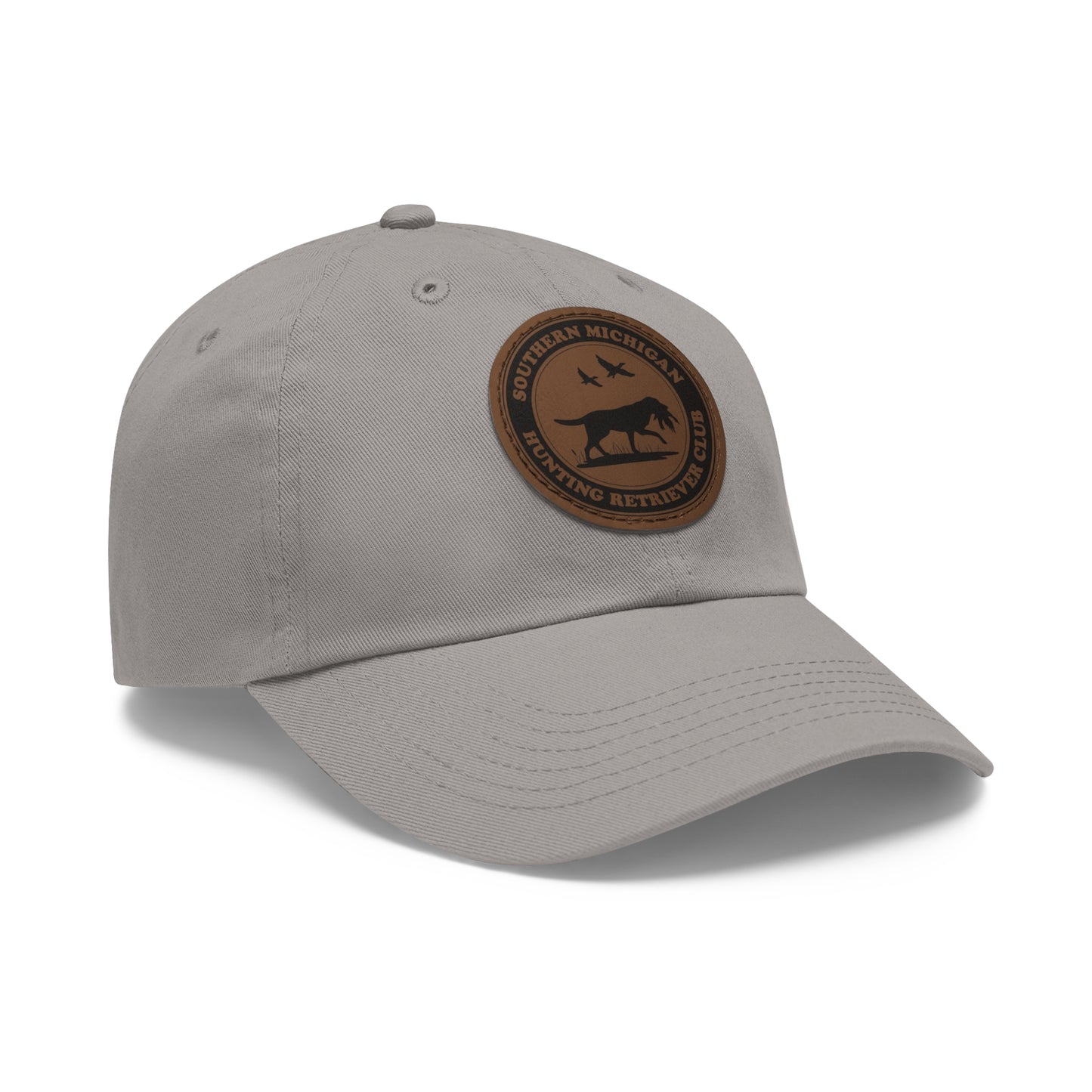 SEMISH Dad Hat with Leather Patch (Round)