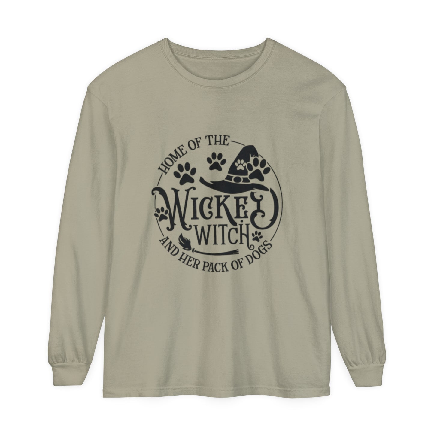 Unisex Garment-dyed Long Sleeve T-Shirt