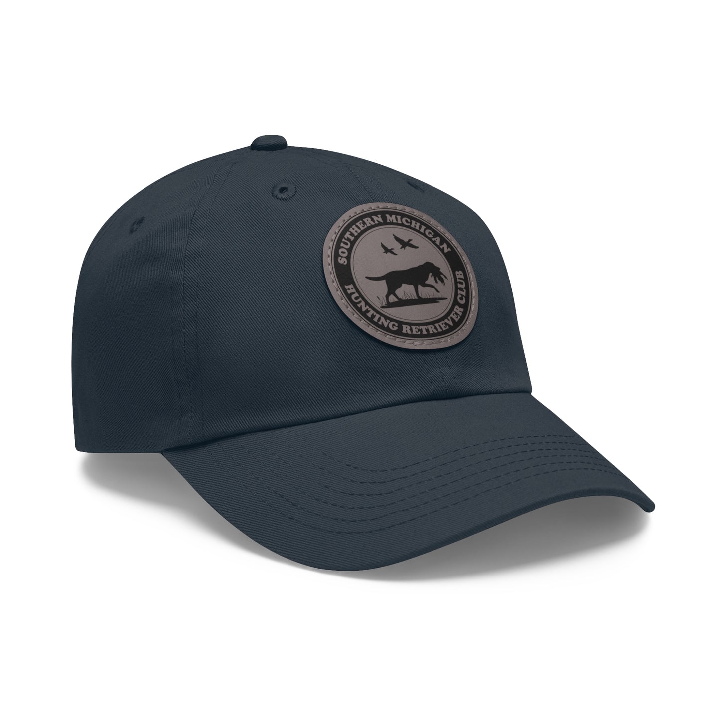 SEMISH Dad Hat with Leather Patch (Round)