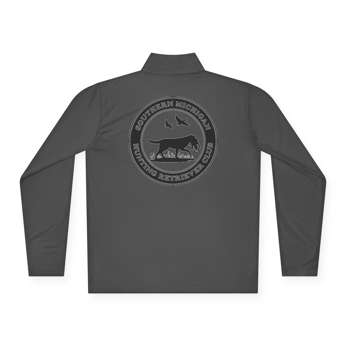 SMIHRC Front Printed Left Chest Unisex Quarter-Zip Pullover