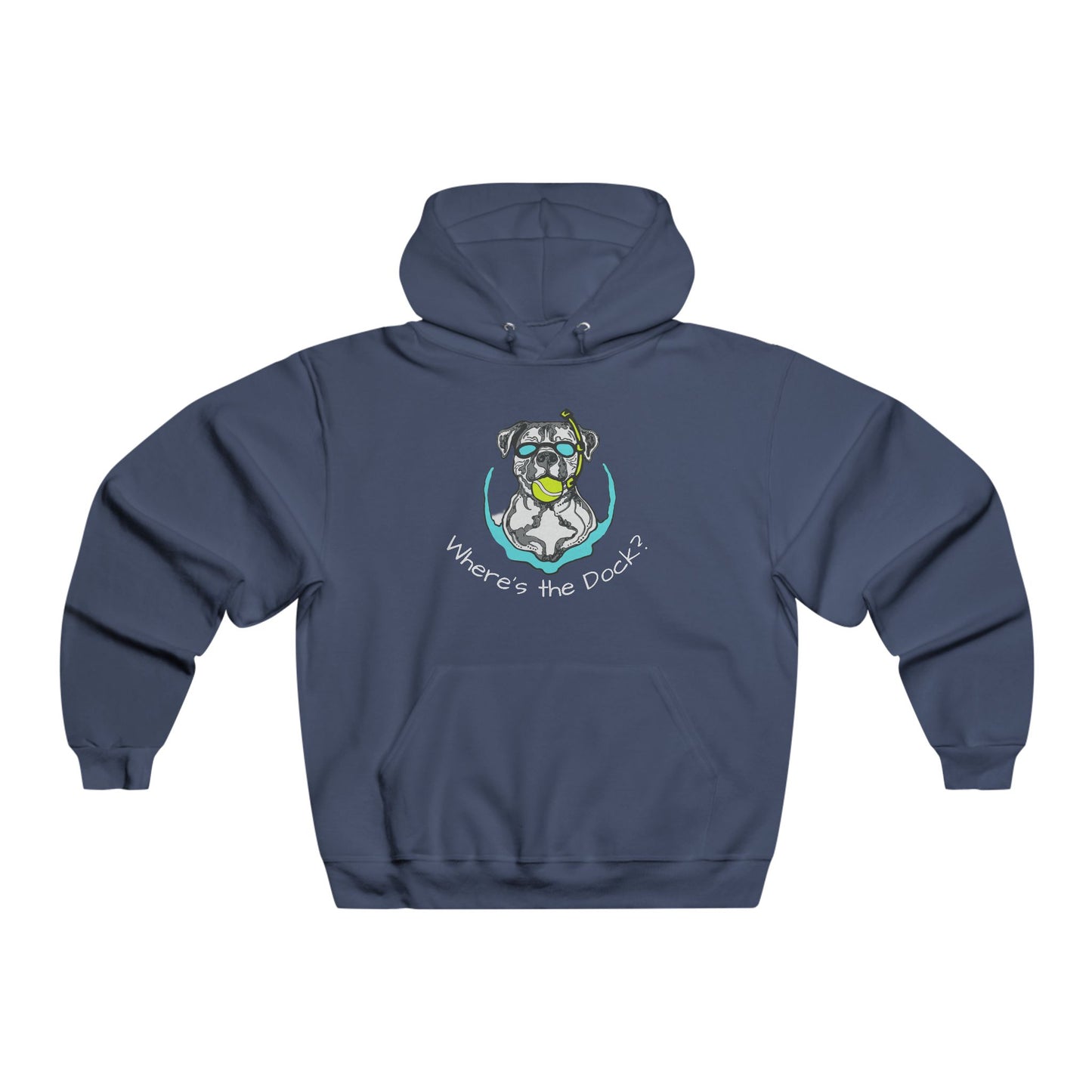 Where's the Dock? Hooded Sweatshirt