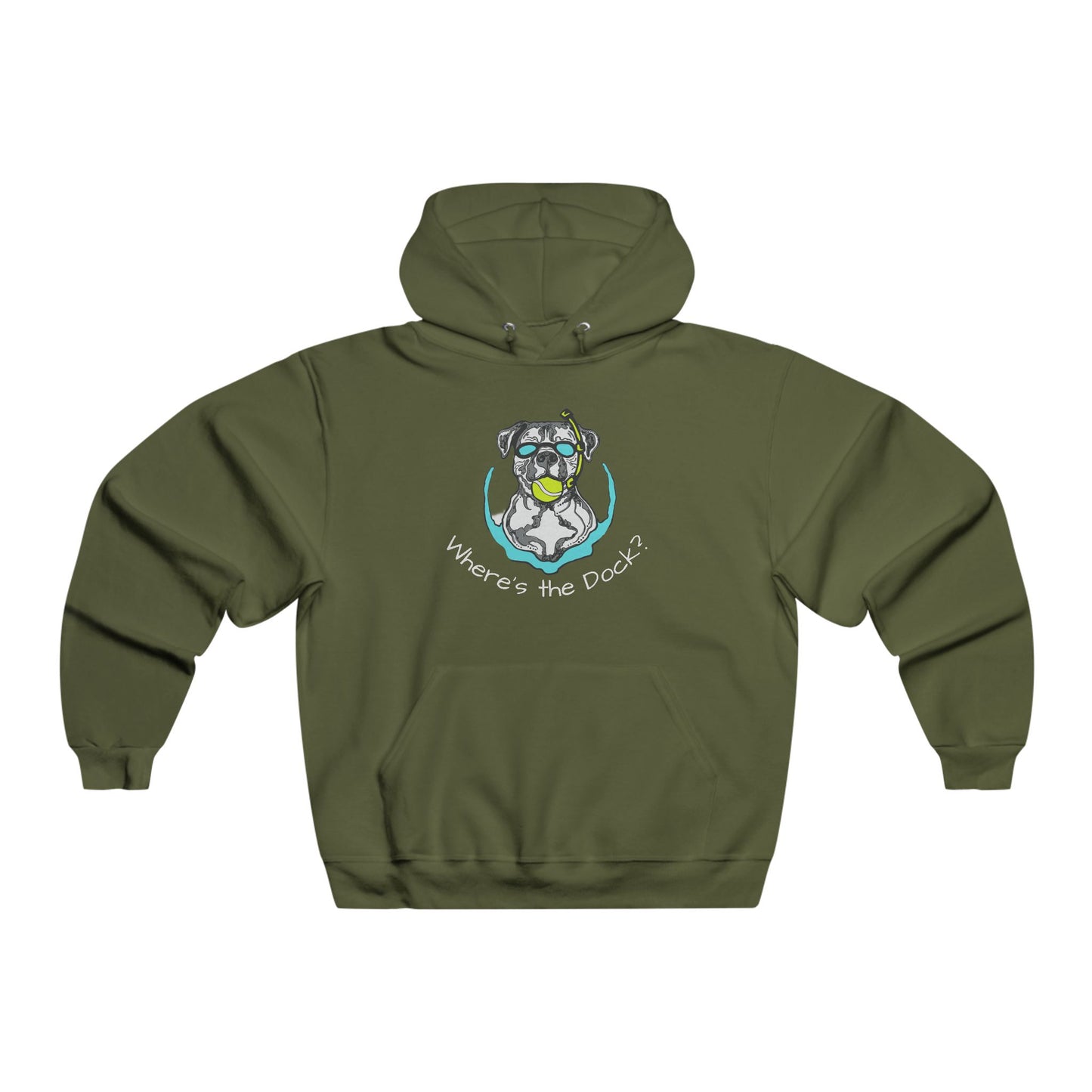Where's the Dock? Hooded Sweatshirt