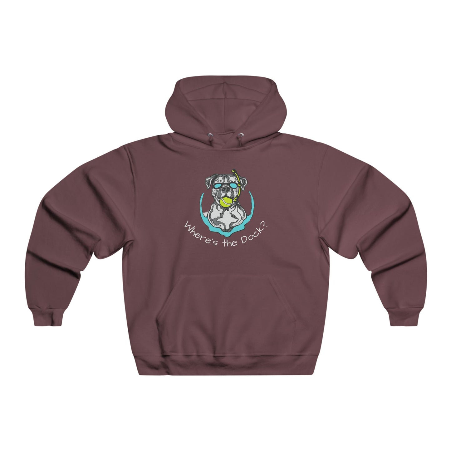 Where's the Dock? Hooded Sweatshirt
