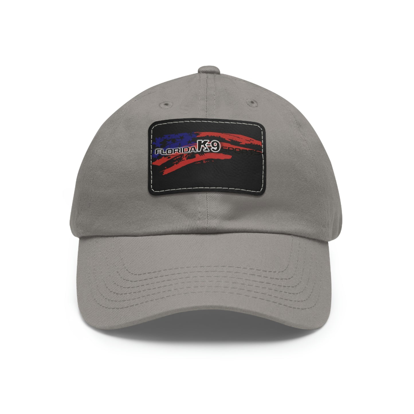 Multi Color Hat with Leather Patch (Rectangle)
