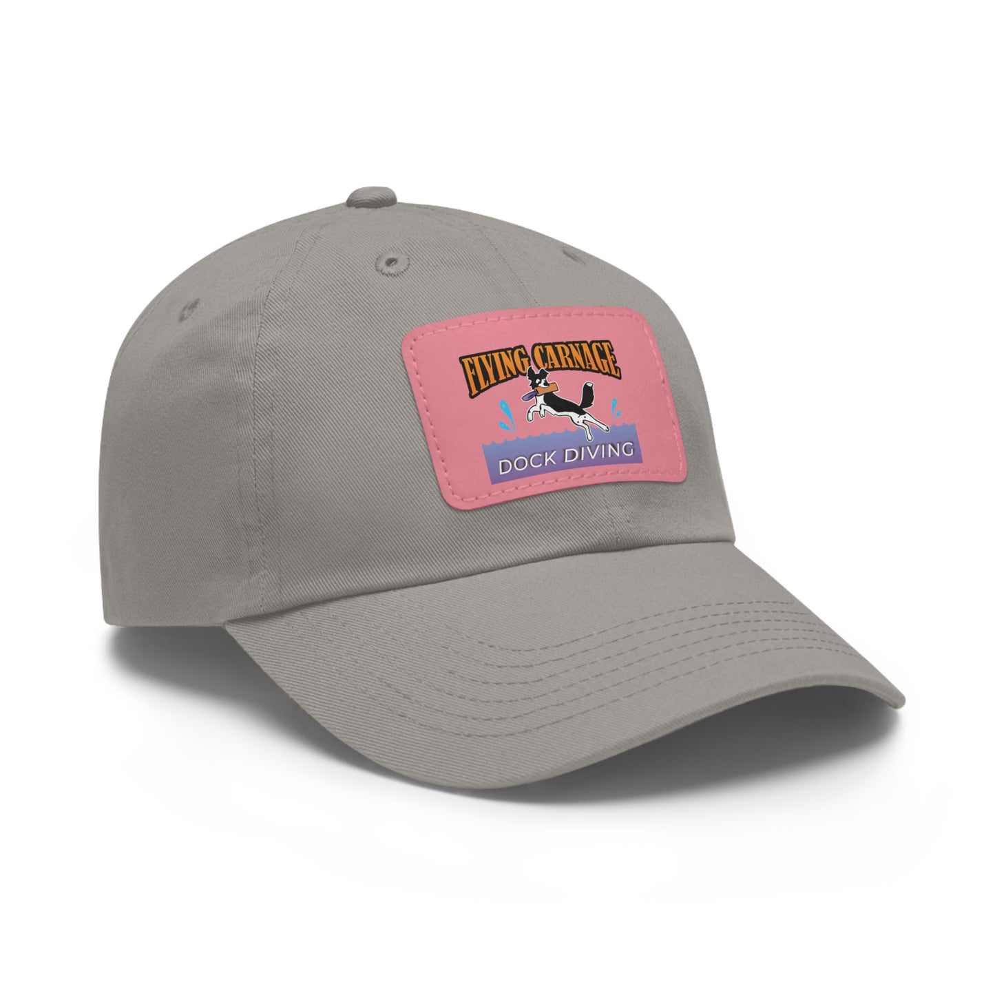 Multi Color Leather Patch Hat