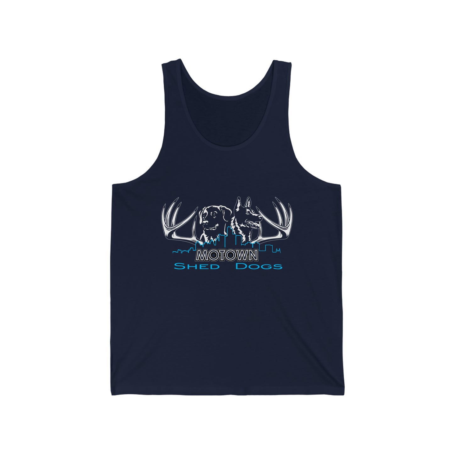 Motown Shed Dogs Unisex Jersey Tank