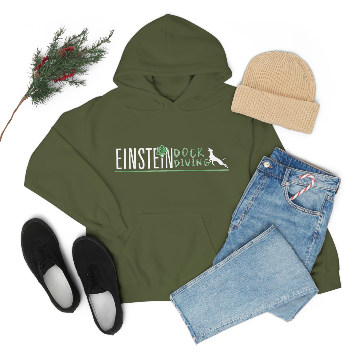 Official Einstein Dock Diving Hoodie