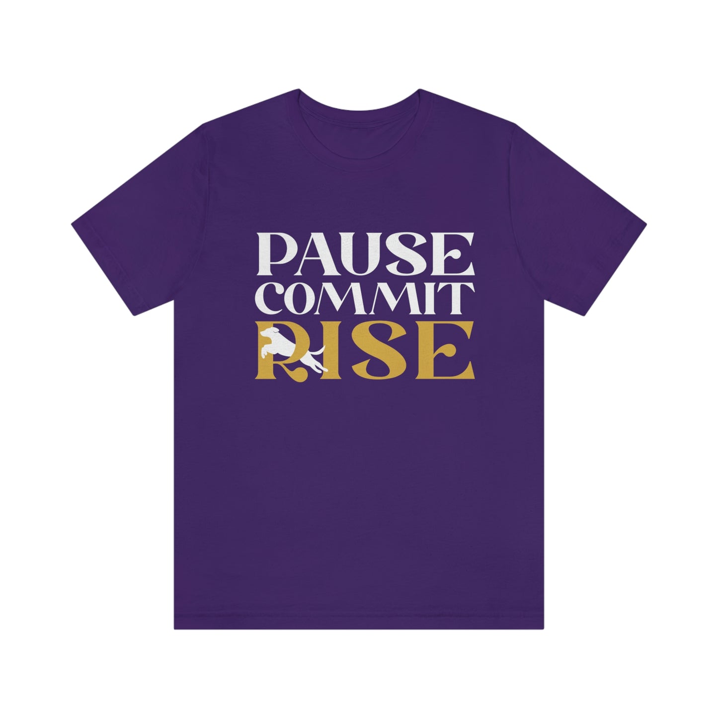 Pause Commit Rise Tee