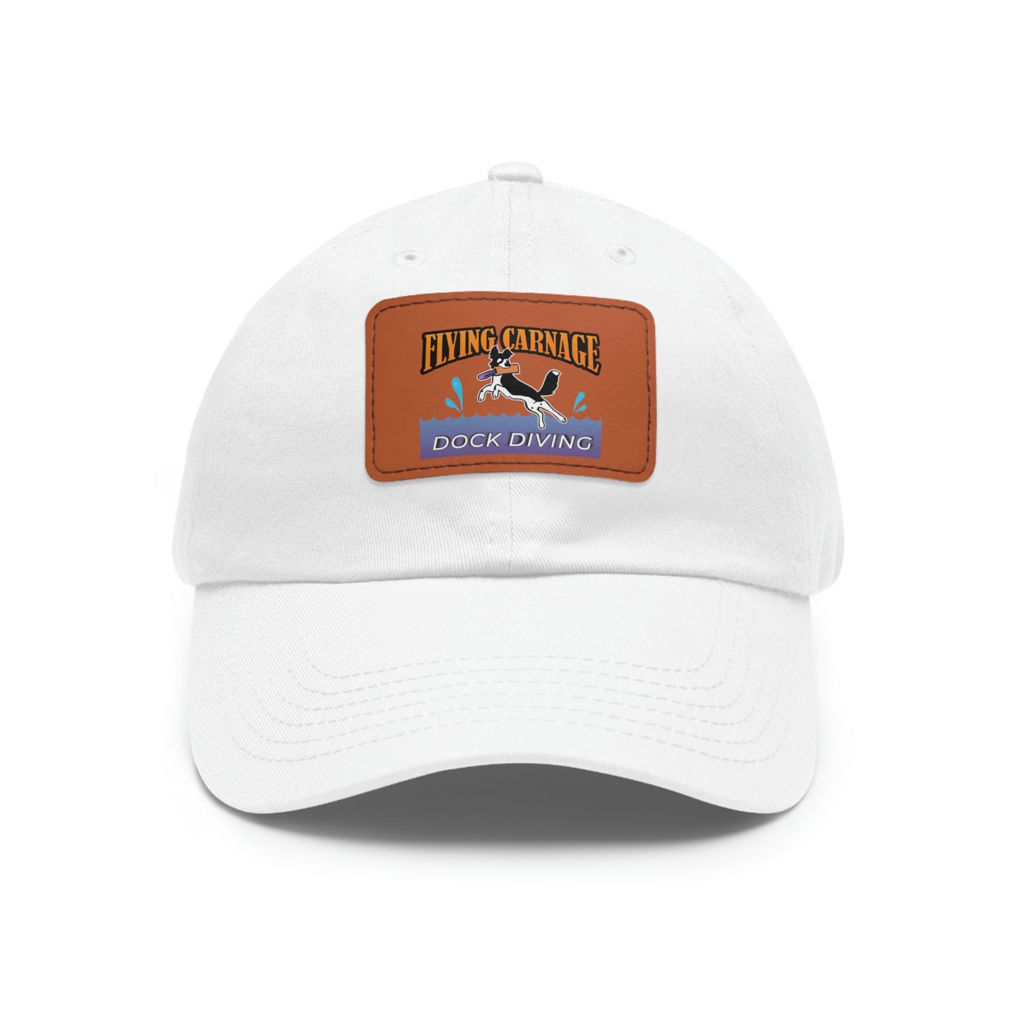 Multi Color Leather Patch Hat