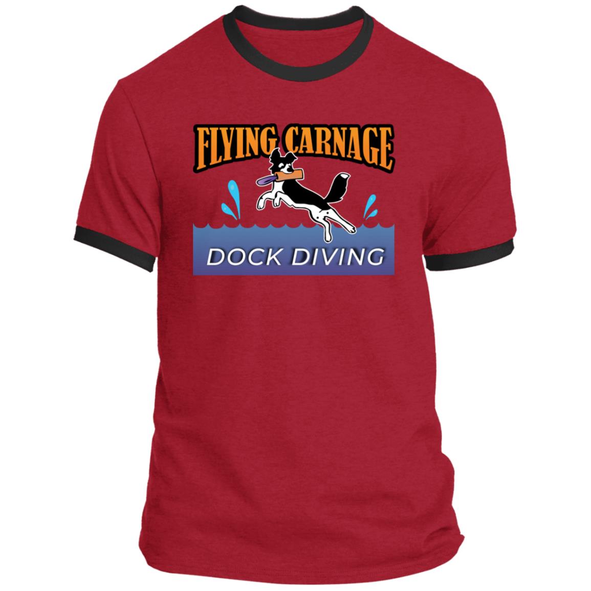 Flying Carnage Ringer T-Shirt