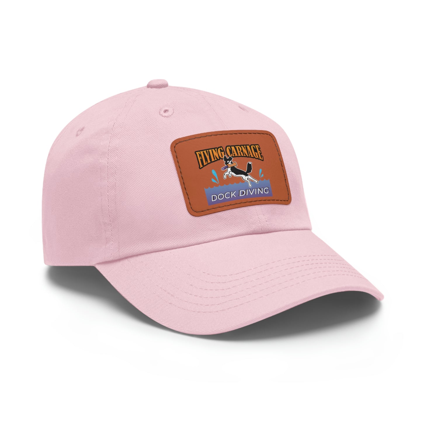Multi Color Leather Patch Hat