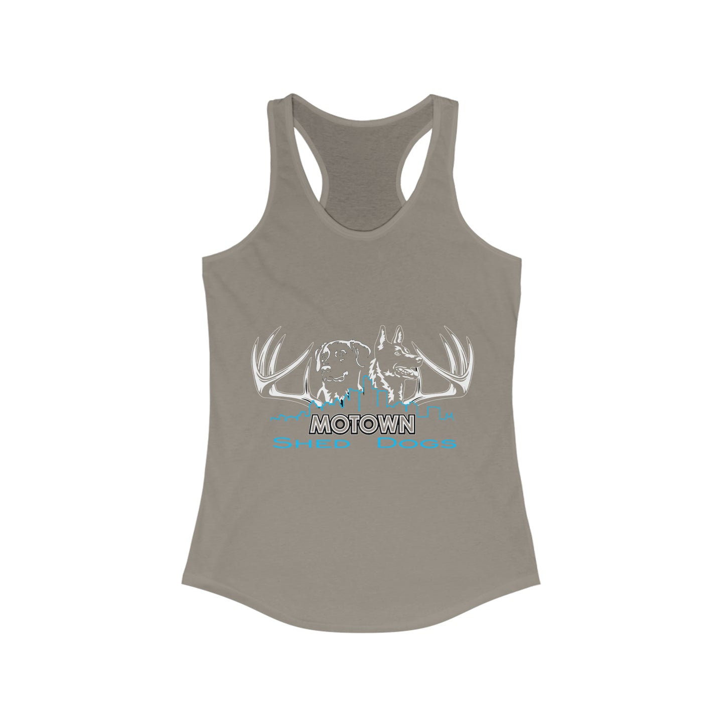 Motown Shed Dogs Racerback Tank
