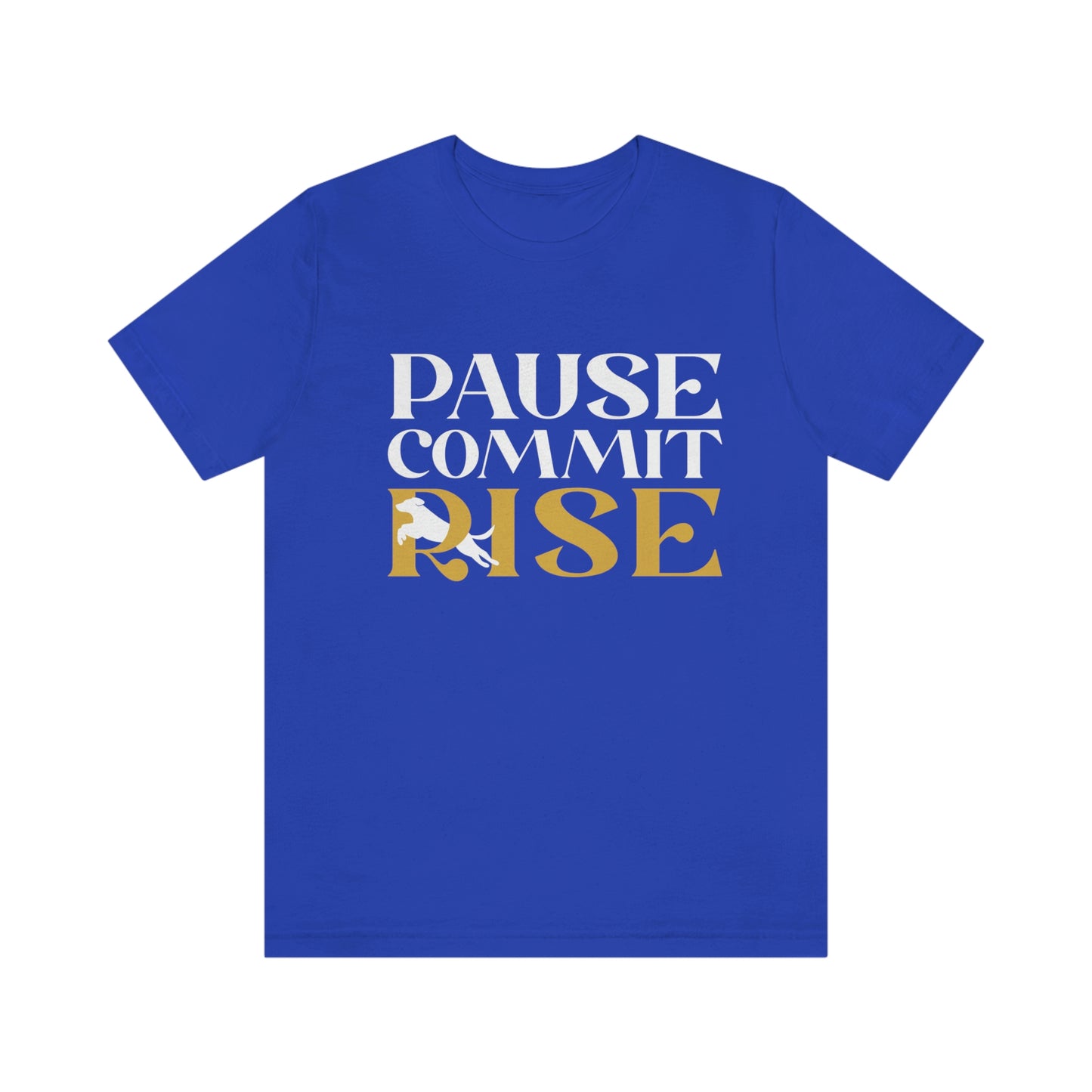 Pause Commit Rise Tee