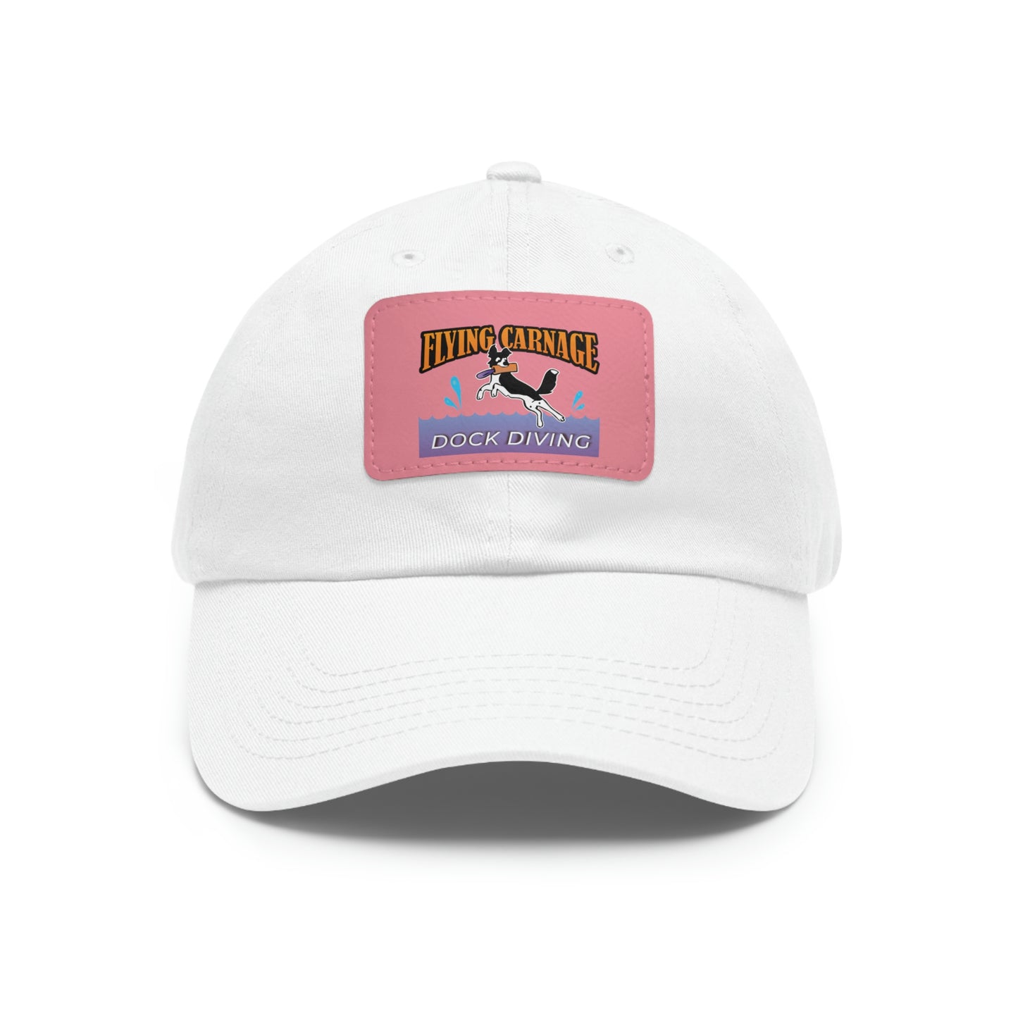 Multi Color Leather Patch Hat