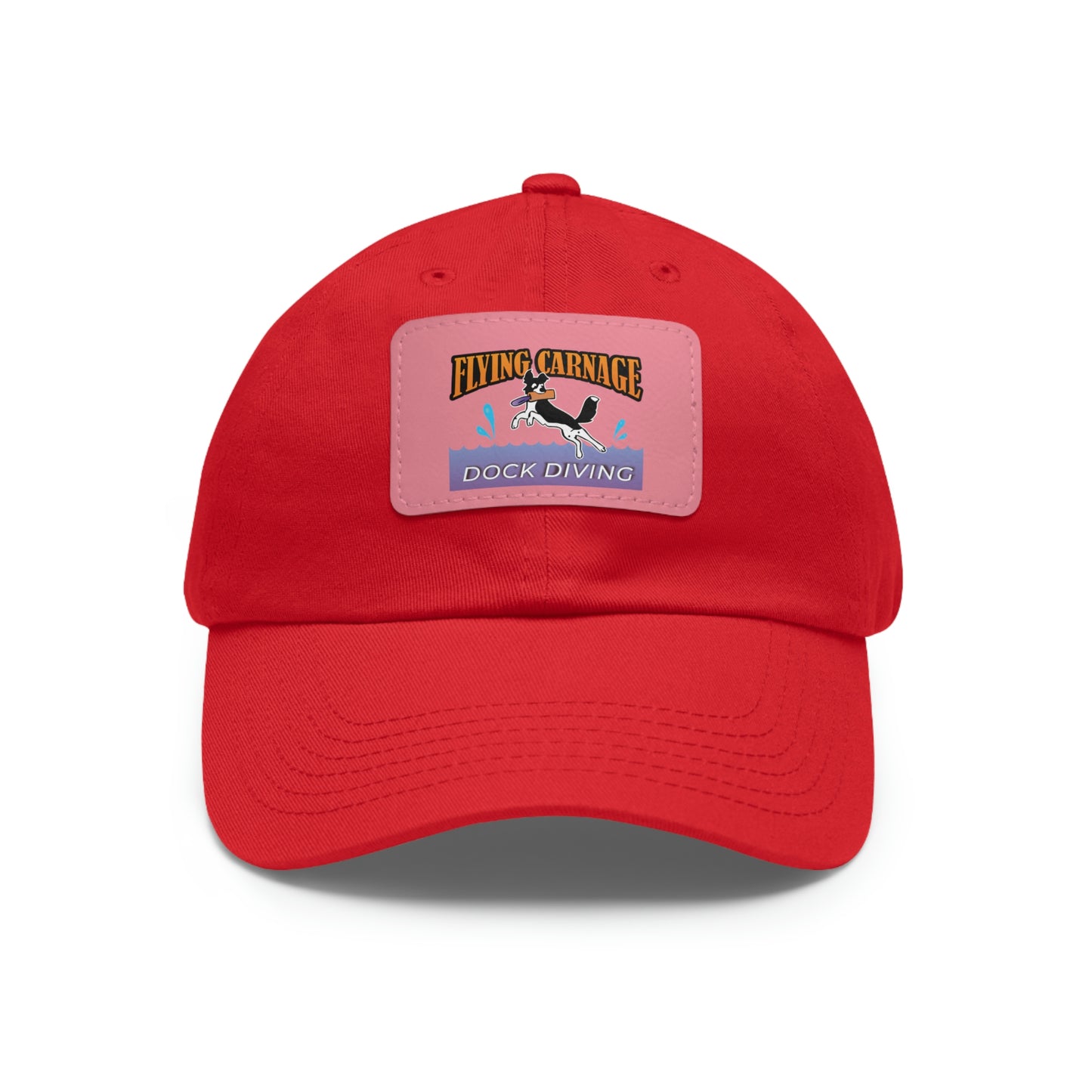 Multi Color Leather Patch Hat