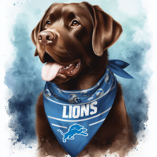 Detroit Lions Pick Your Breed Tote