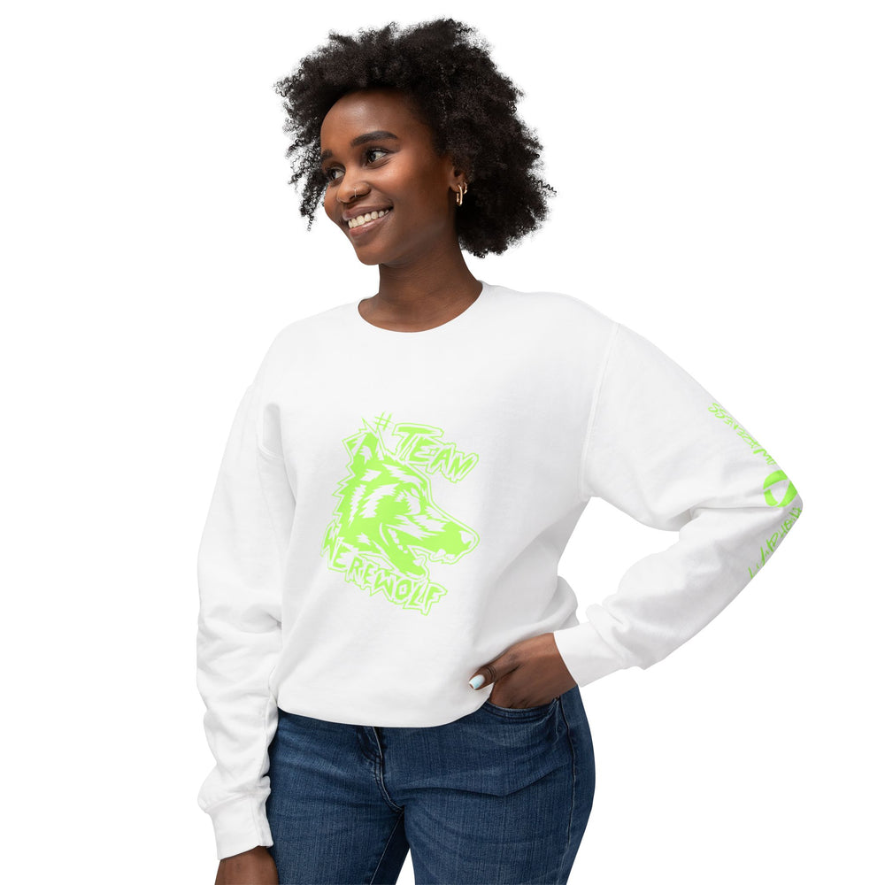 
                      
                        Team Werewolf Lymphoma Awareness Crewneck Sweatshirt
                      
                    