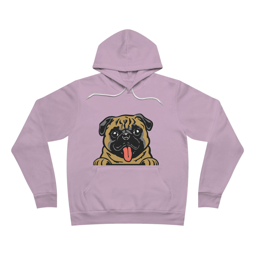 Pug Peak Fleece Pullover Hoodie