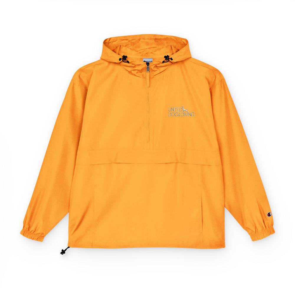 Champion Unisex Packable Anorak Jacket - Lightweight Waterproof Windbreaker for Outdoor Adventures